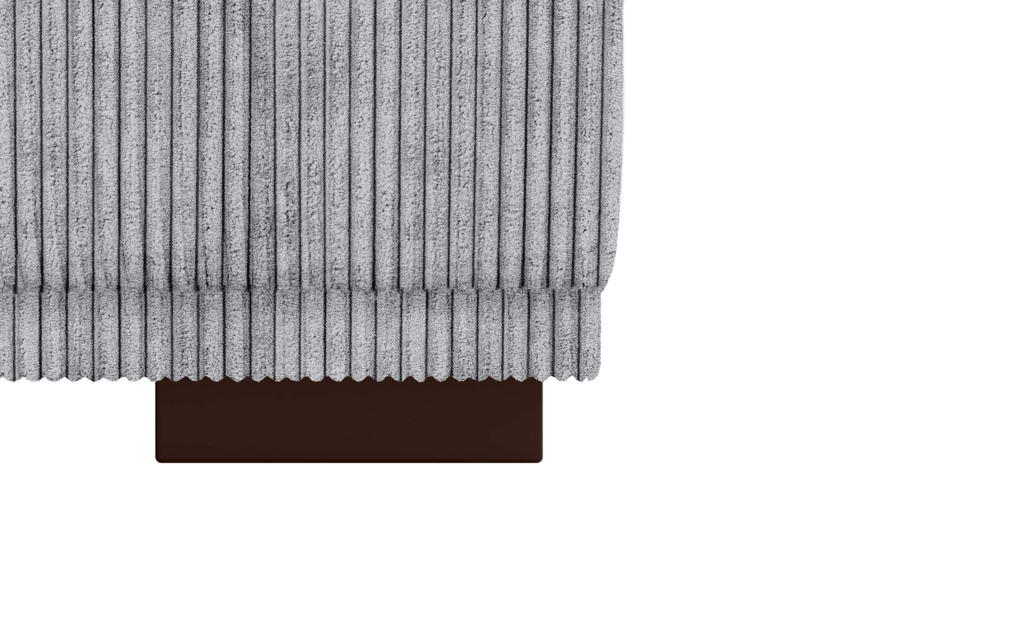 Home affaire Polsterhocker »BORNHOLM, kleiner Hocker passend zur Serie, Maße B/T/H: 61/72/46 cm«, mit Wellenfederung, in hochwertiger Verarbeitung