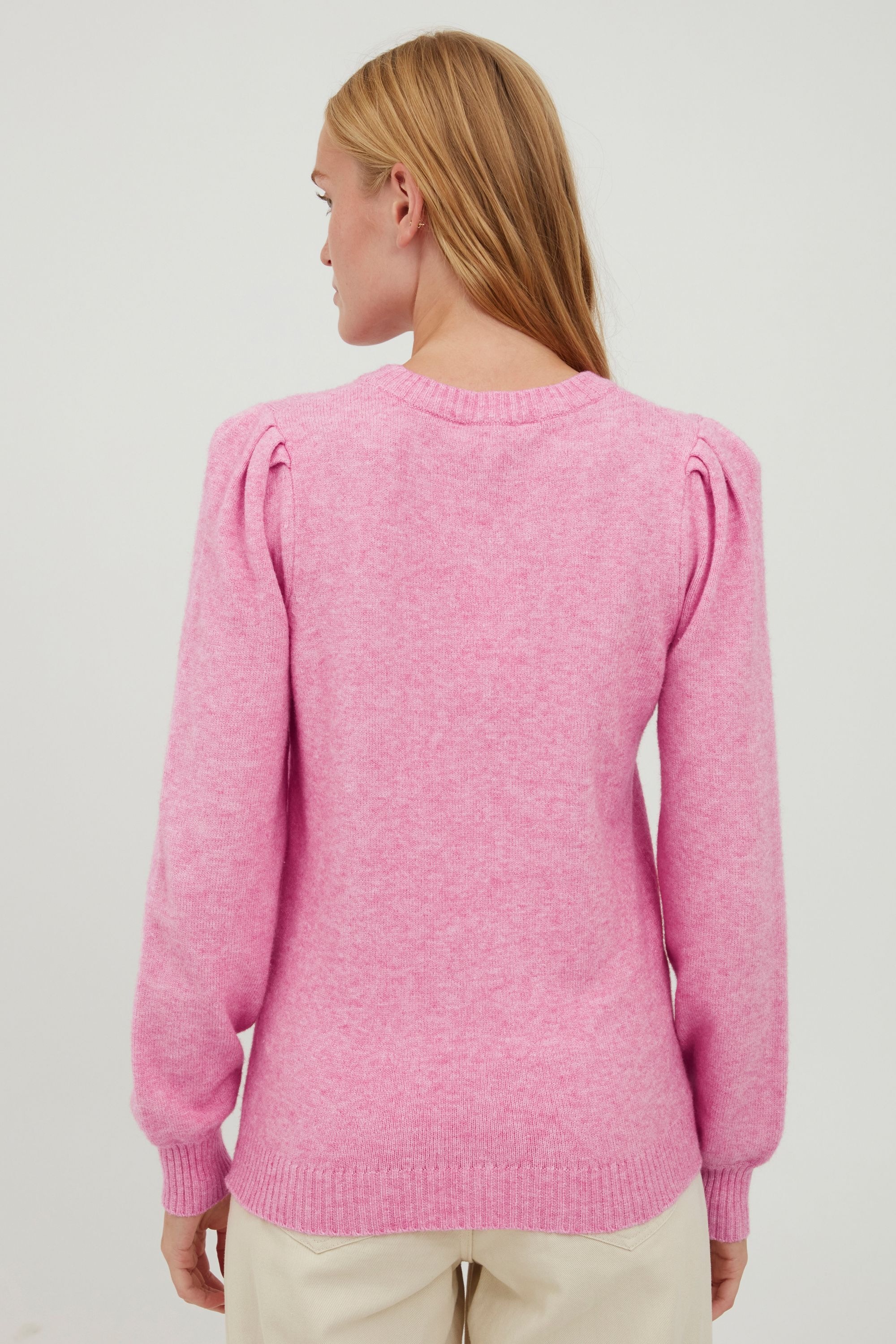 b.young Strickpullover »Strickrundhalspullov BYMilo«