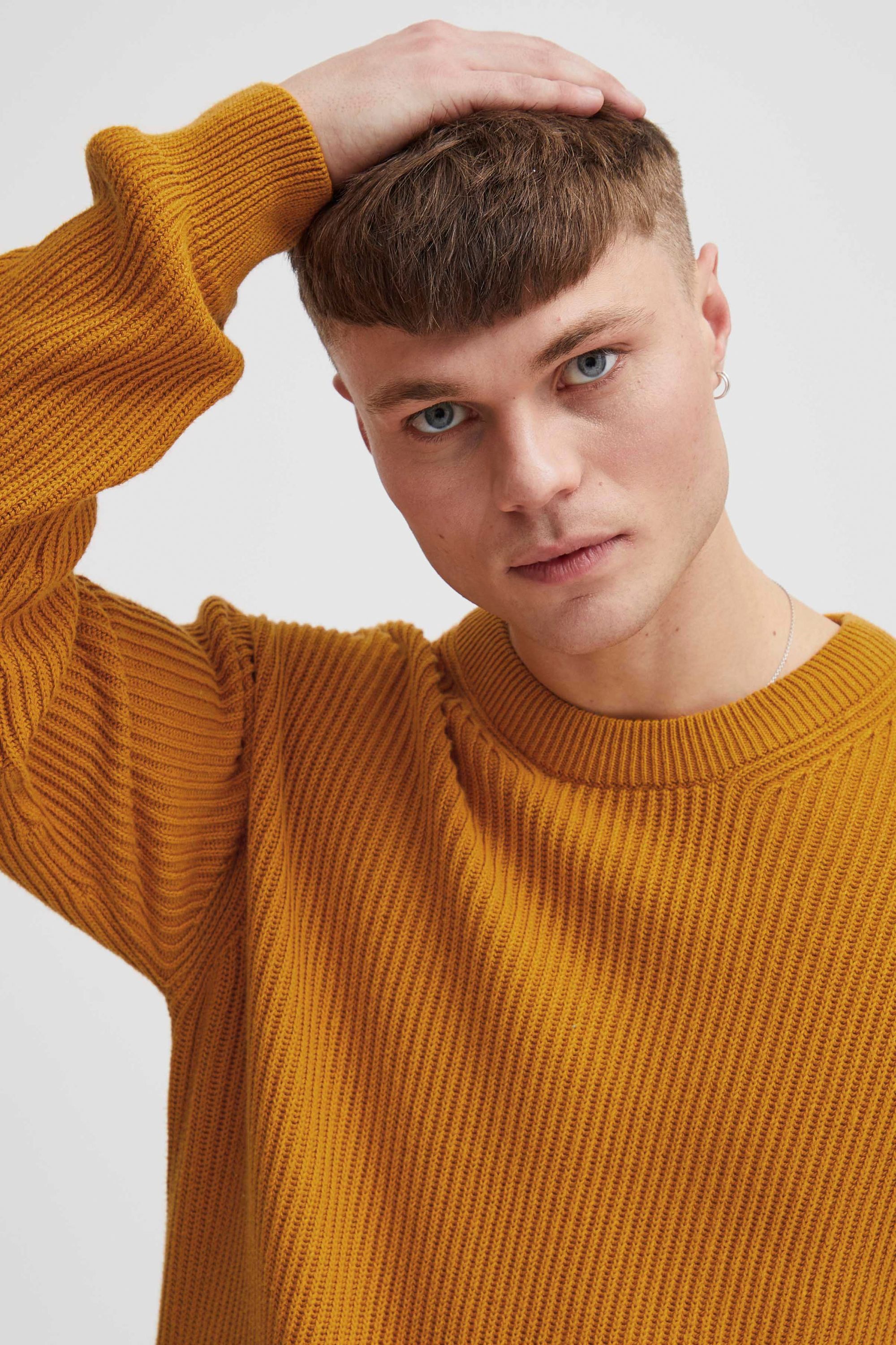!Solid Strickfleece-Pullover »Strickpullover SDGia«