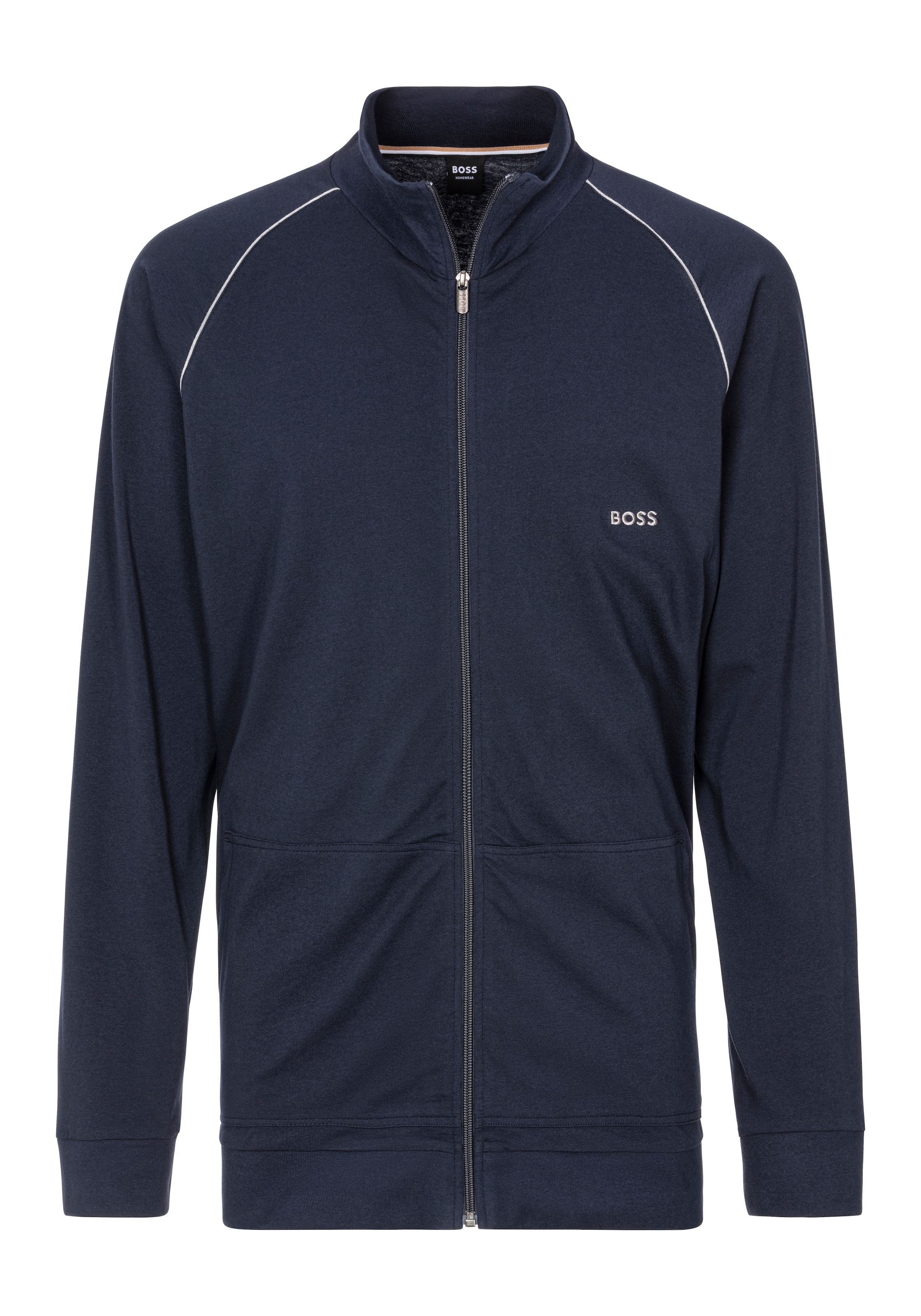 BOSS Sweatjacke, mit Logostickerei