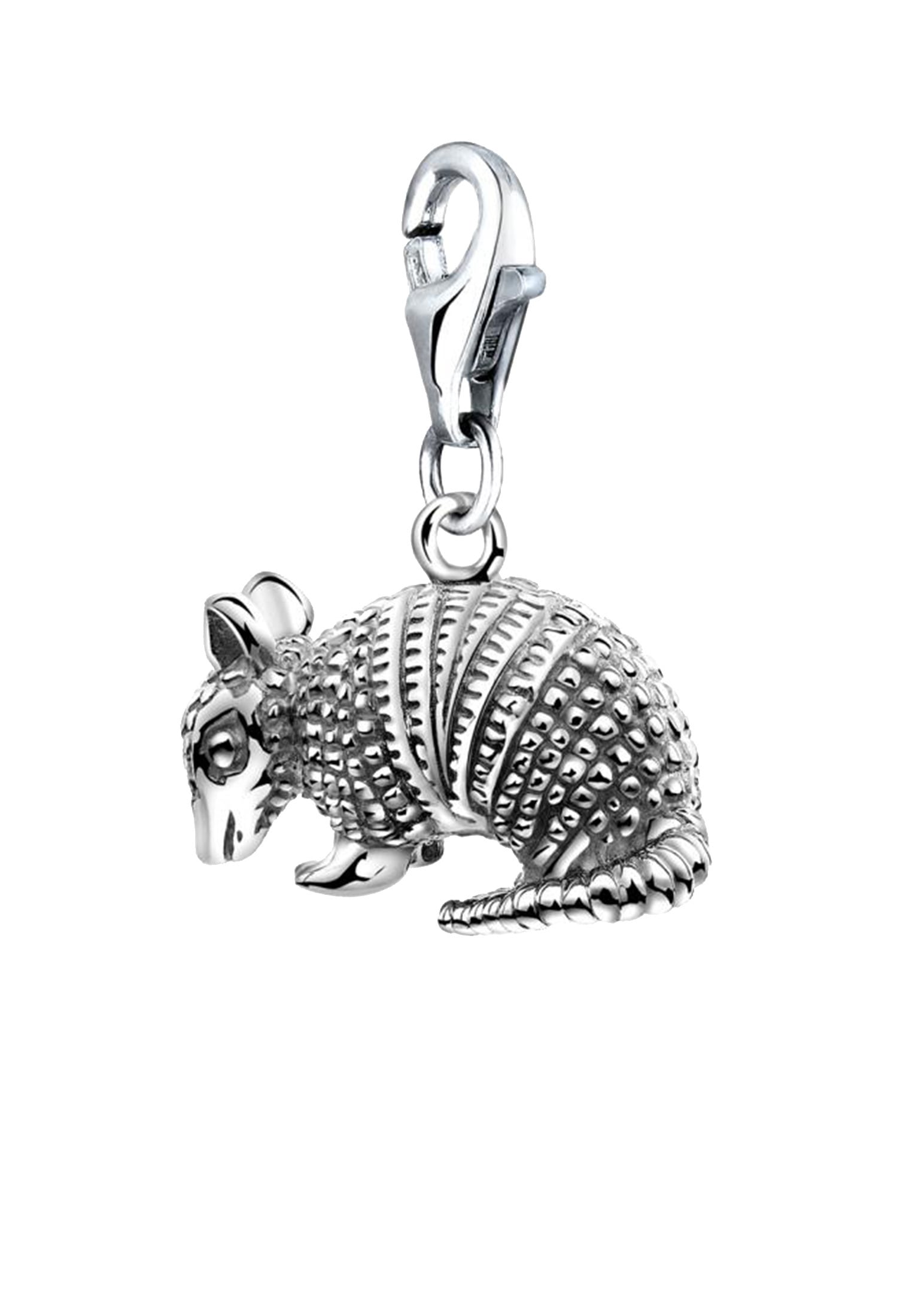 Nenalina Charm-Einhänger »Charm Anhänger Gürteltier 925 Silber«