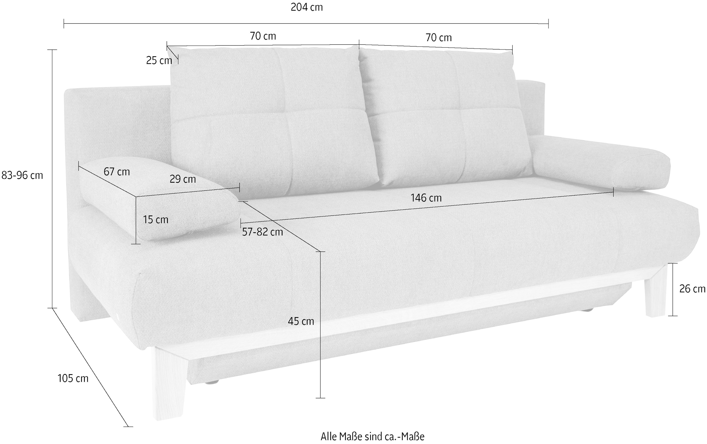 alina Schlafsofa »Ama«