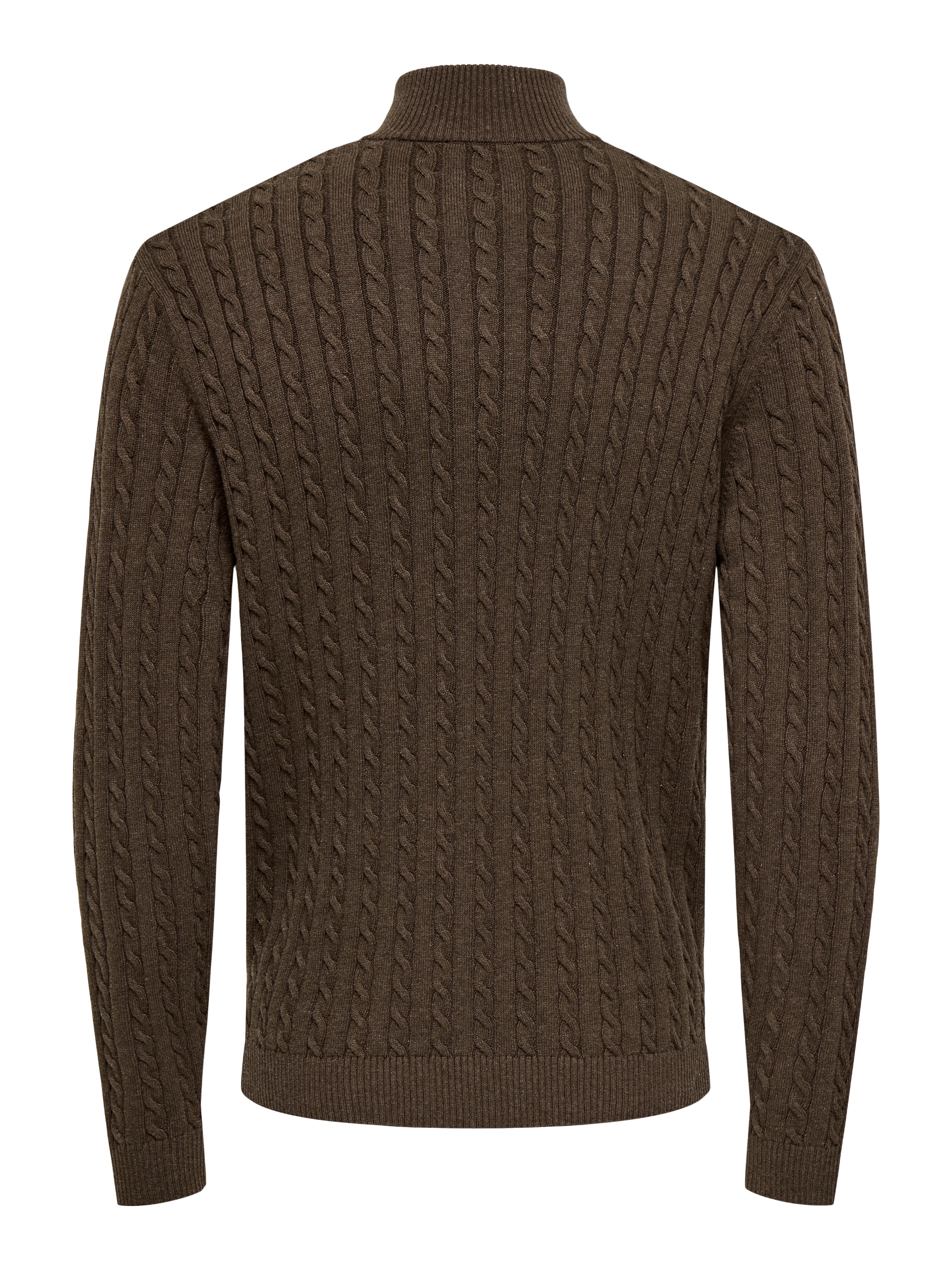 ONLY & SONS Troyer »ONSLOUI REG 12 CABEL HALF ZIP KNIT«