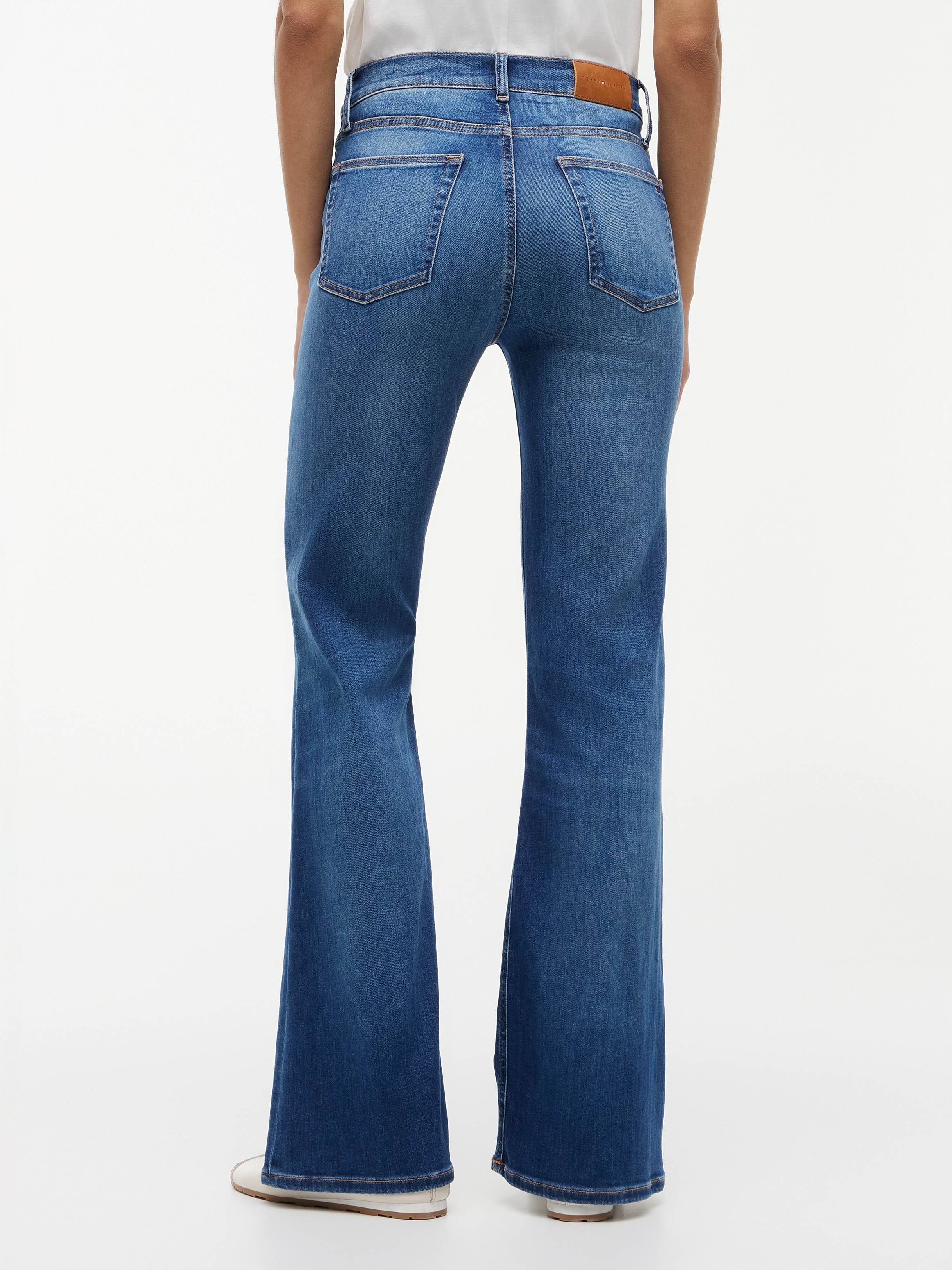 Tommy Hilfiger »FLARE KATY RW« Baumwollmischung, Stretch, in ausgestellter Form