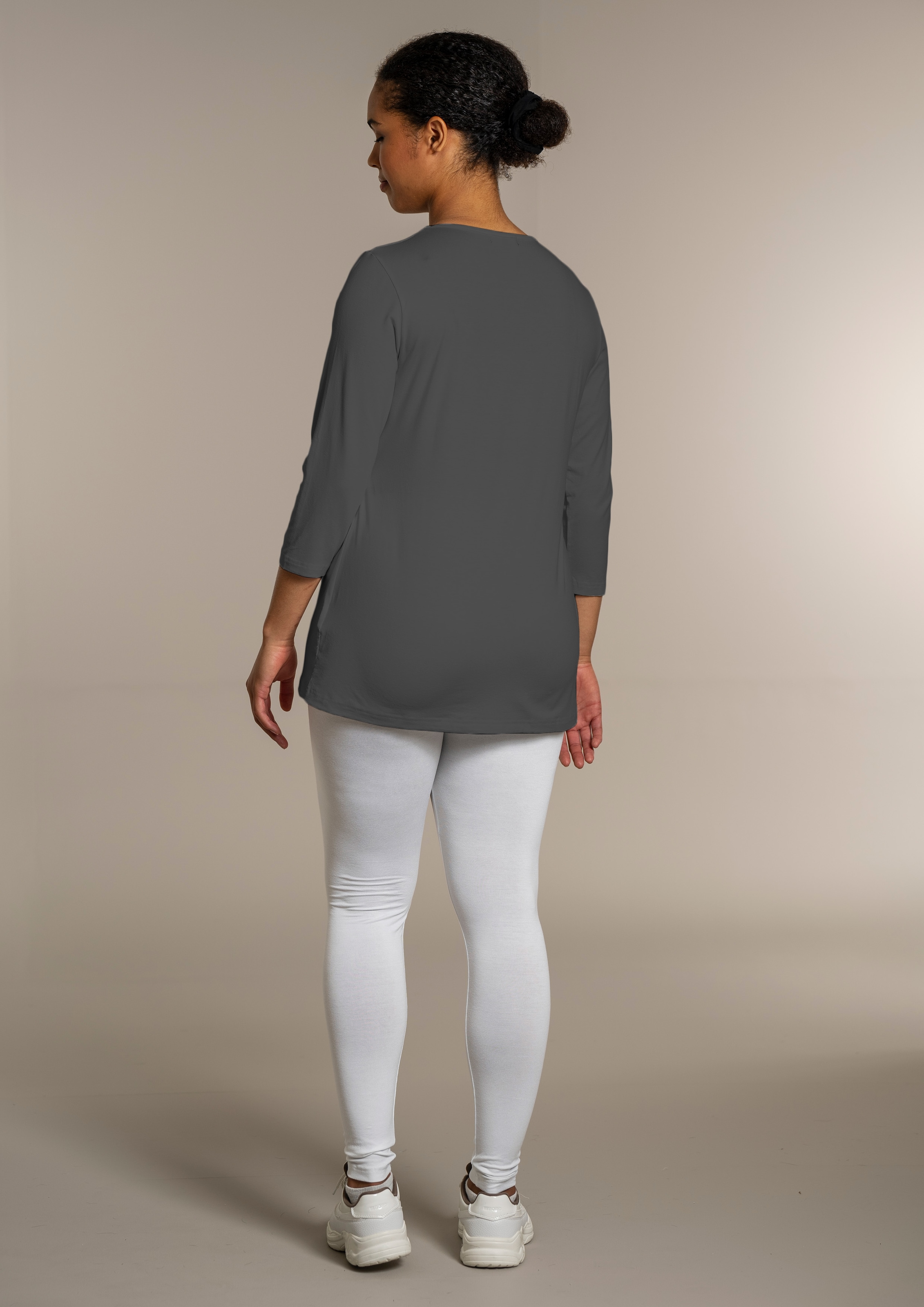 SANDGAARD 3/4-Arm-Shirt, mit 3/4-Ärmeln
