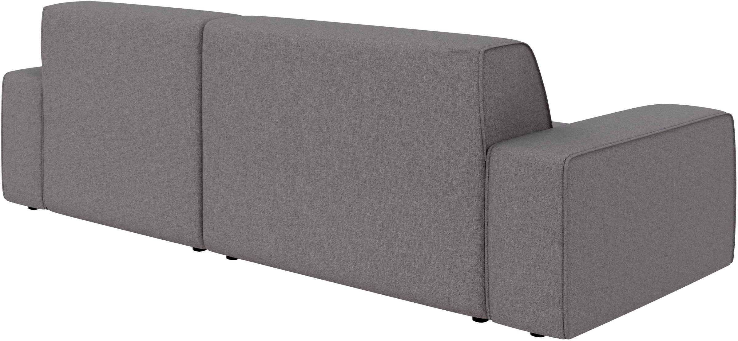 TRENDMANUFAKTUR Ecksofa »Graz, wahlweise mit Sitzvorschub und Bettkasten, L-Form, Breite 246 cm« in Cord-, haustierfreundlichem LEO Struktur- oder LUMOS-3D-Bezug