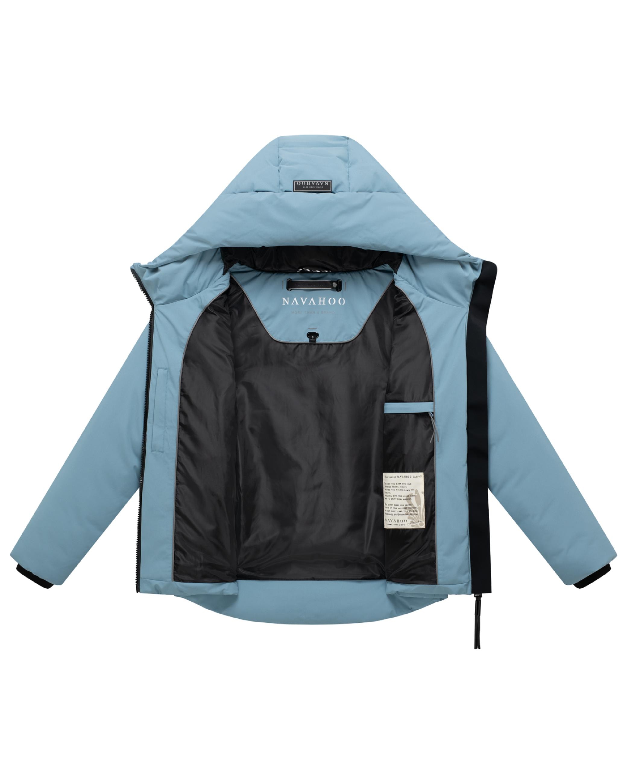Navahoo Outdoorjacke »Outdoorjacke Stepptänzchen XIV« mit Kapuze Warme Damen Steppjacke mit Kapuze
