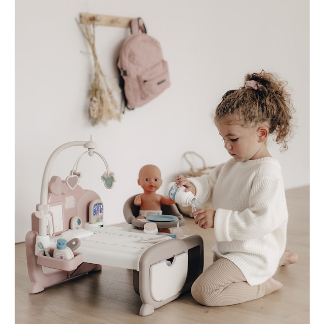 Smoby Puppen Pflegecenter »Baby Nurse, Cocoon Puppen-Spielzimmer 3in1 mit  Puppe« online kaufen | OTTO