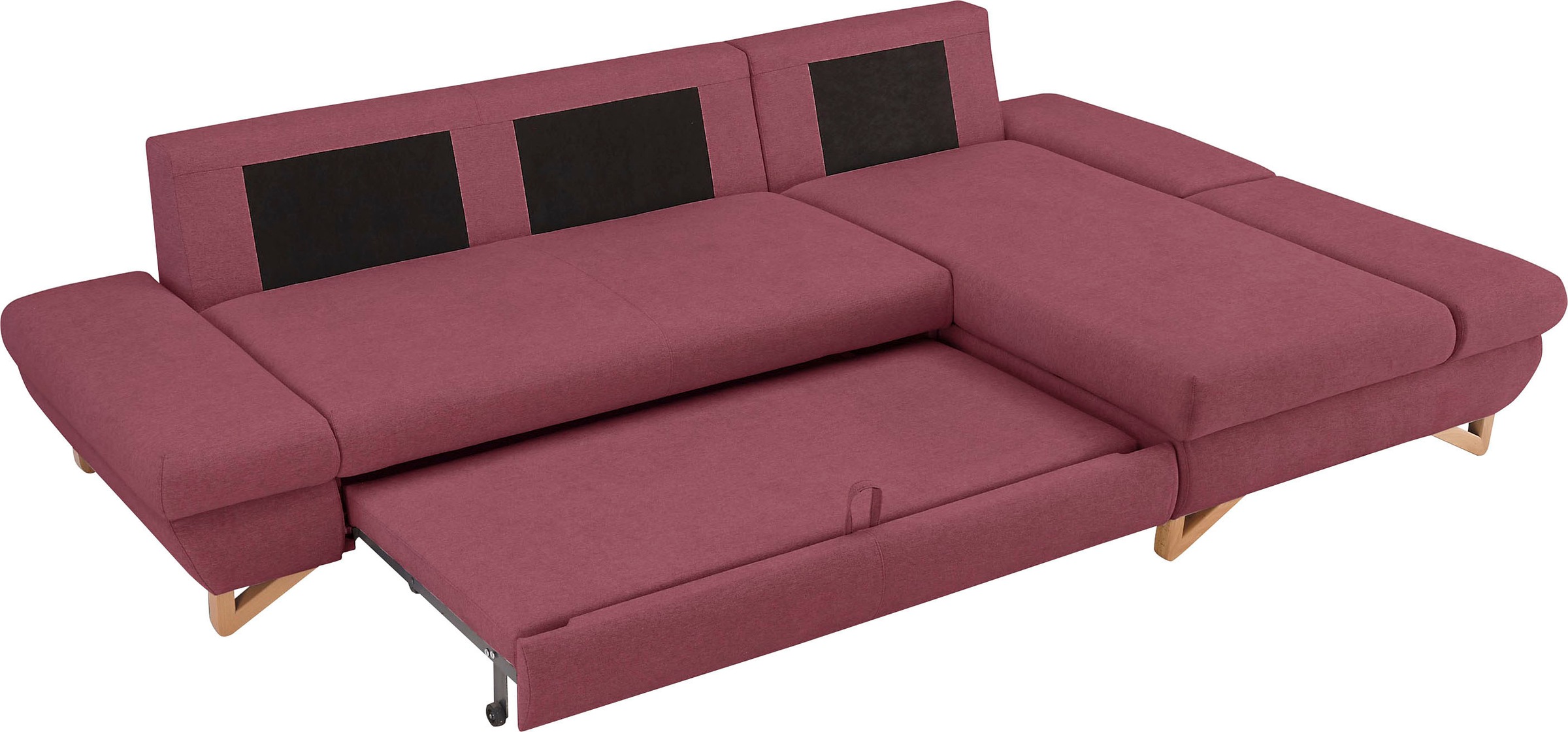 Home affaire Schlafsofa »City/Giron« komfortable Bettfunktion (Liegefläche 245 x 138 cm), sowie Bettkasten