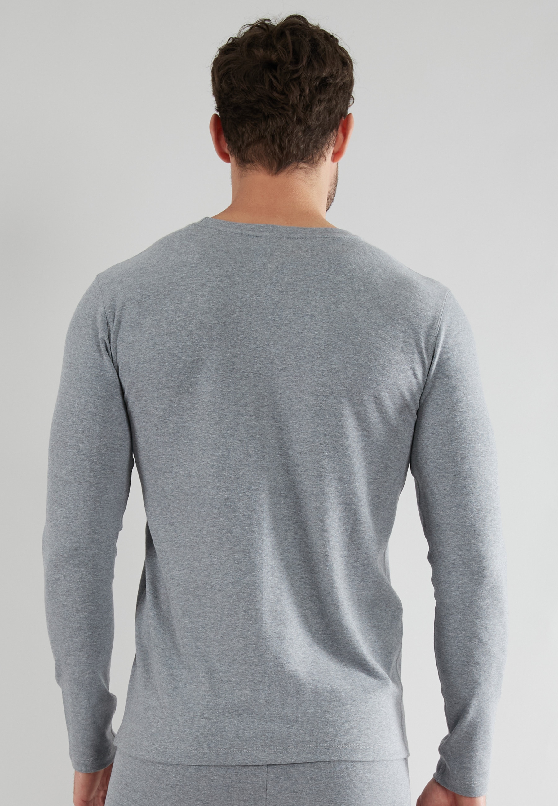 GÖTZBURG Unterziehshirt »Thermo«, Rundhals-Ausschnitt, langärmelig, Slim-Fit