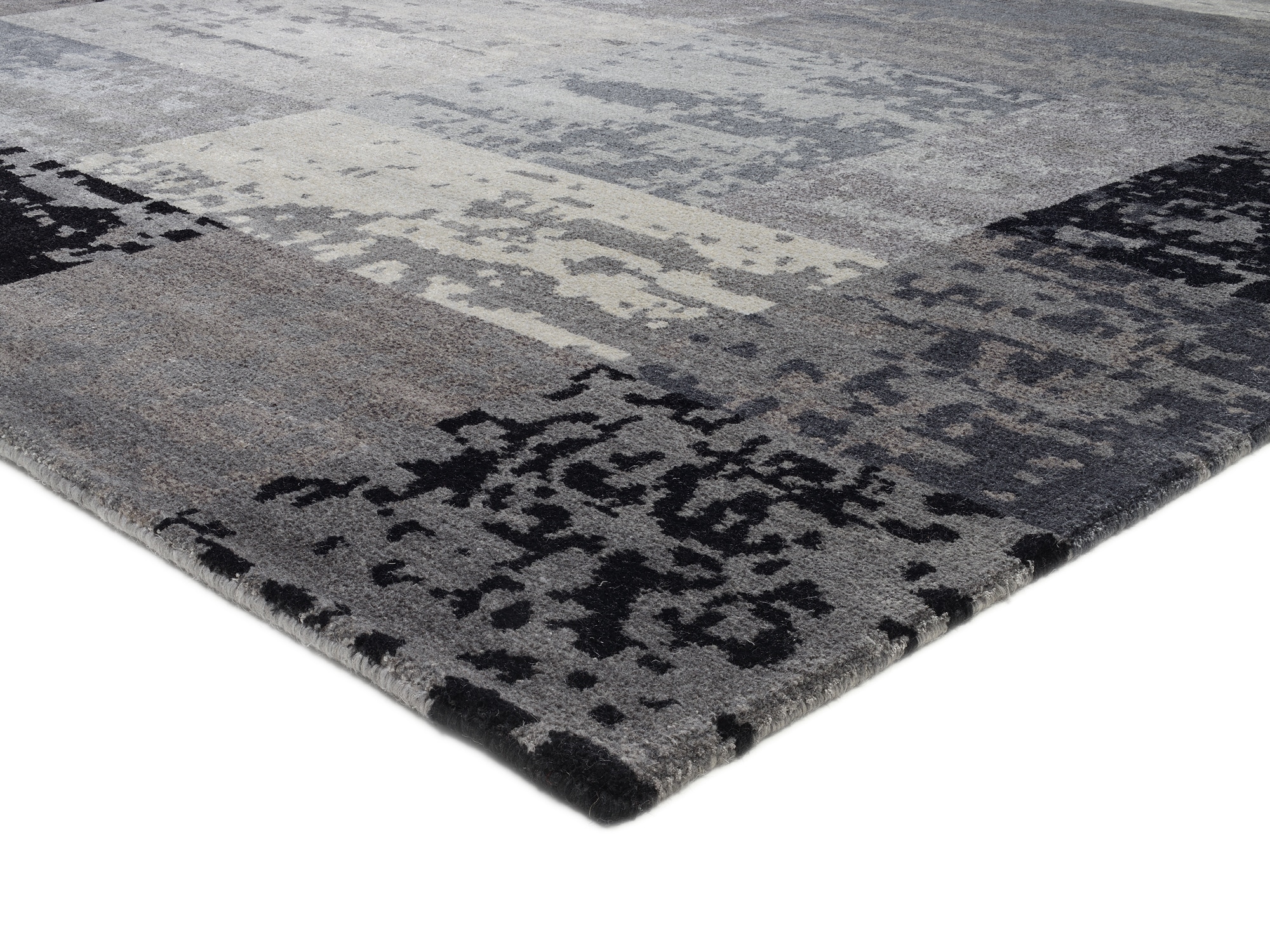 OCI DIE TEPPICHMARKE Teppich »AWARD MUSTANG« rechteckig 10 mm Höhe handgeknüpft, echter Design Teppich aus Nepal, 100% Naturfaser.