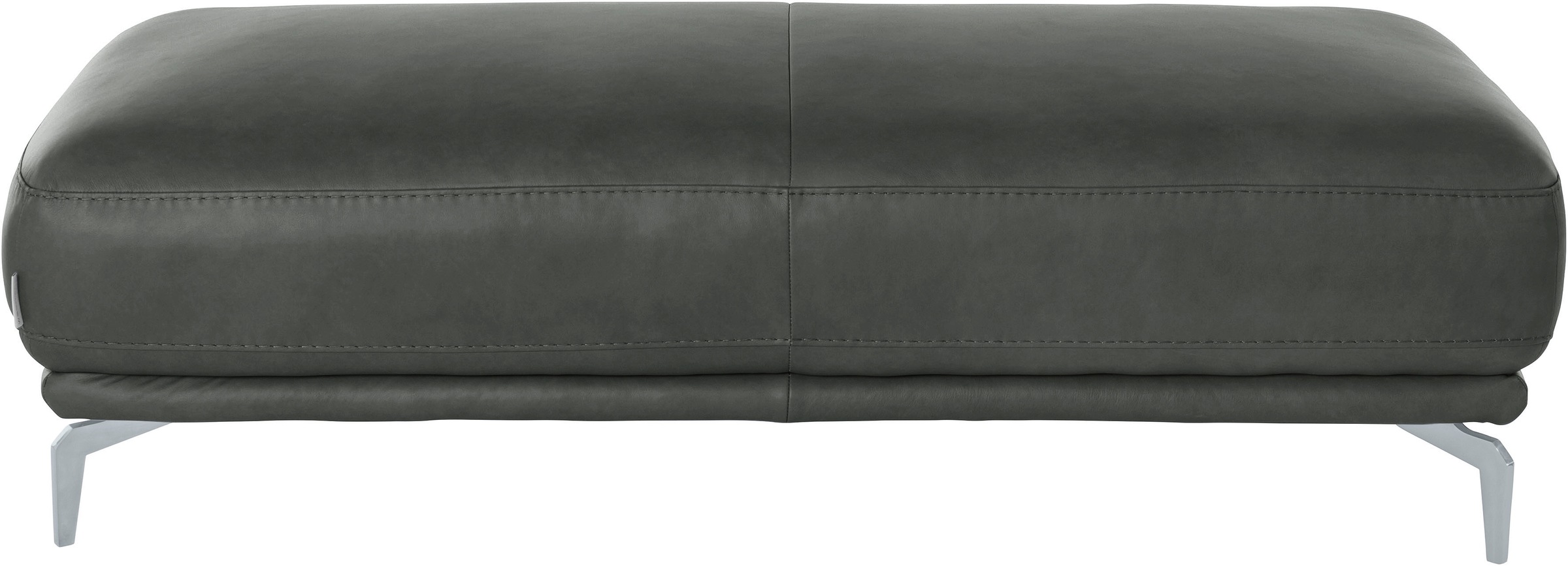 W.SCHILLIG Hocker »montanaa«, mit Metallfüßen in Silber matt, Breite 141 cm