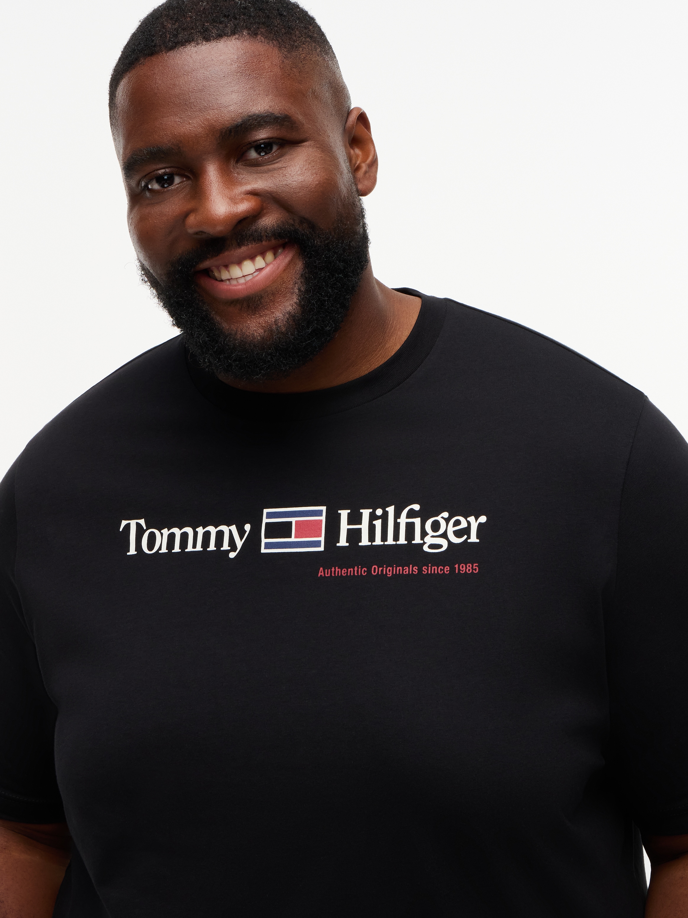 Tommy Hilfiger Big & Tall T-Shirt »BT-BRAND LOVE RWB GRAPHIC« Große Größen