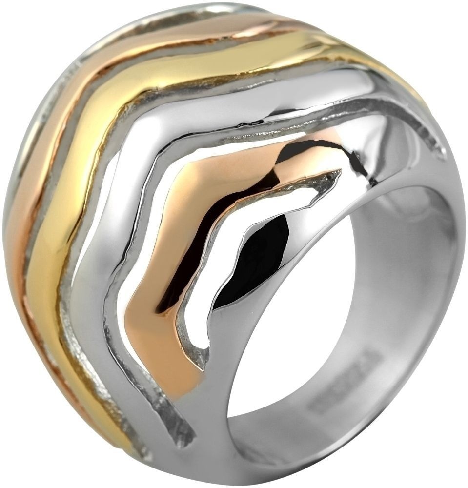 Adelia´s Fingerring »Damen Ring aus Edelstahl«