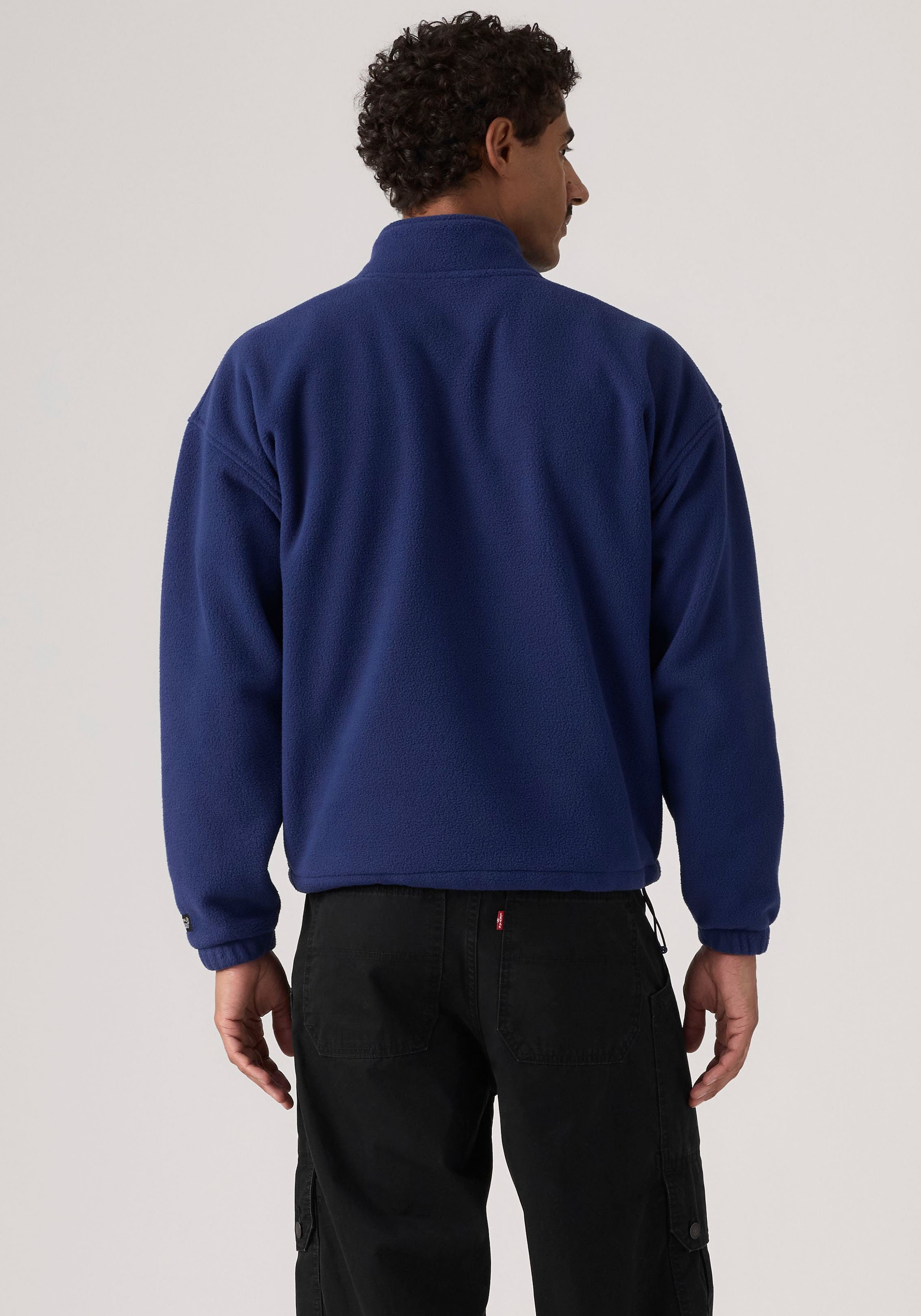 Levi's® Fleecepullover »REDWOOD HALF ZIP«, Saumabschluss mit Tunnelzug
