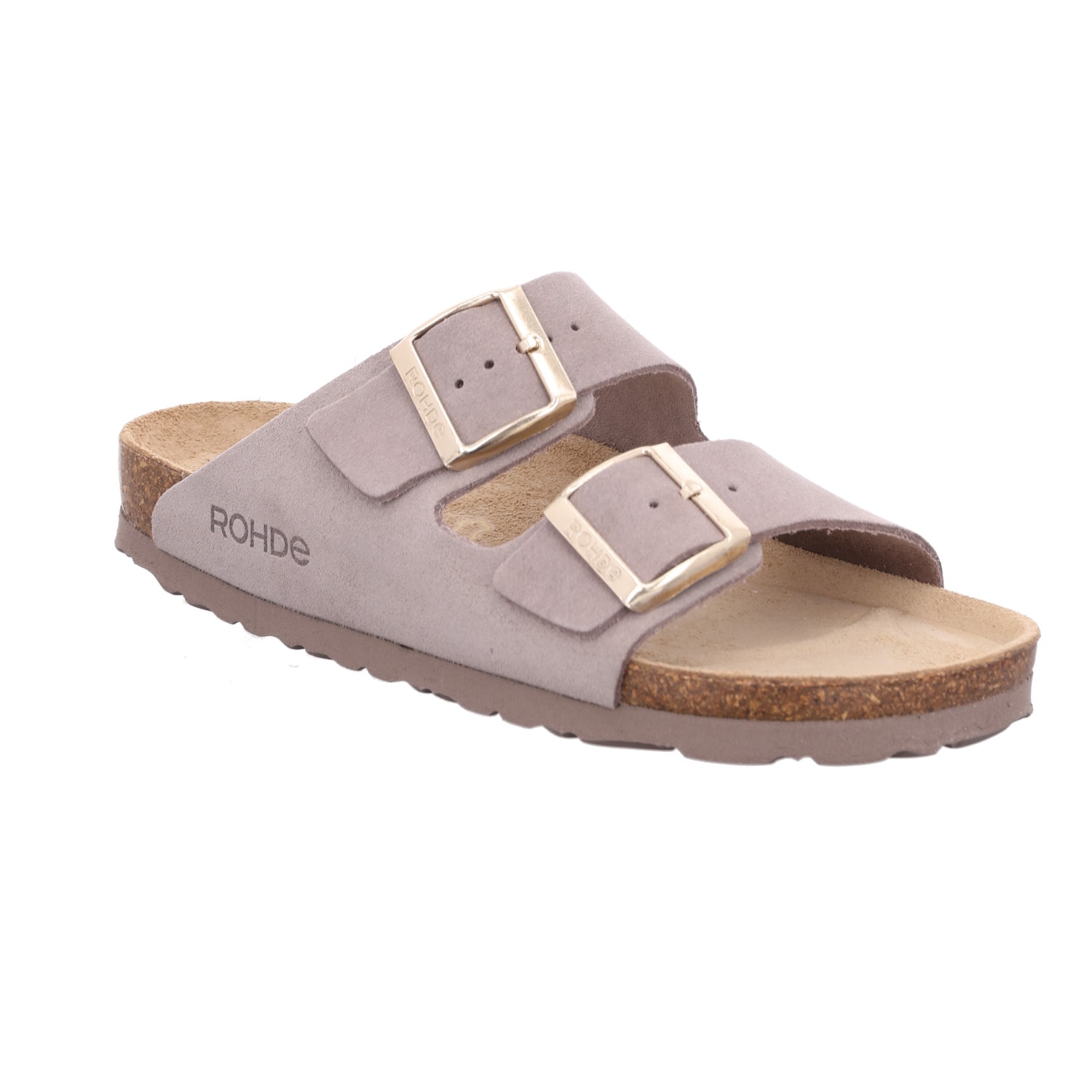 Rohde Pantolette »ALBA«  Sommerschuh, Hausschuh, Zweischnaller, Strandschuh mit Softfußbett