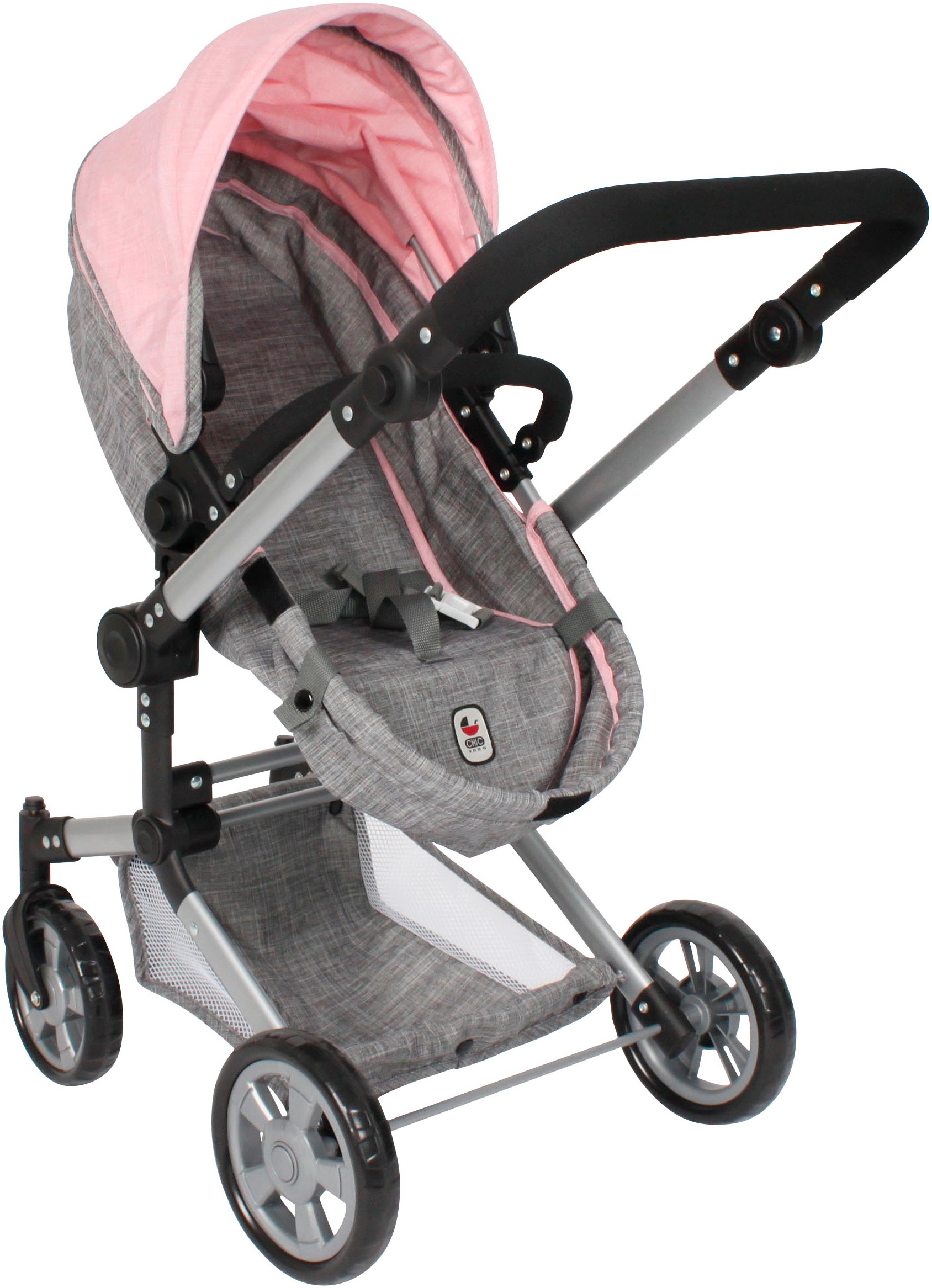 CHIC2000 Kombi-Puppenwagen »Linus« mit schwenkbaren Vorderrädern