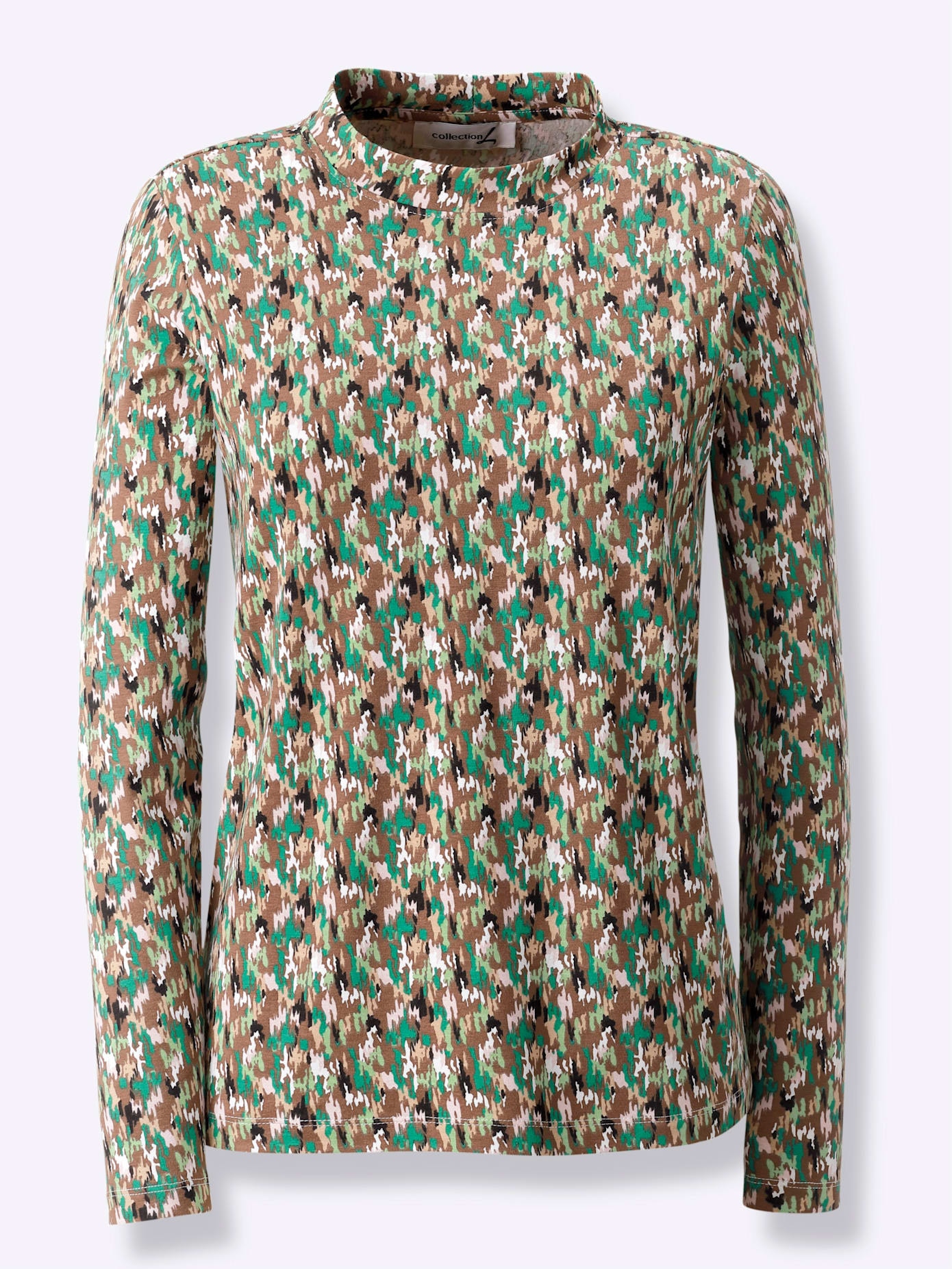 Classic Basics Langarmshirt »Stehkragen-Shirt« 1