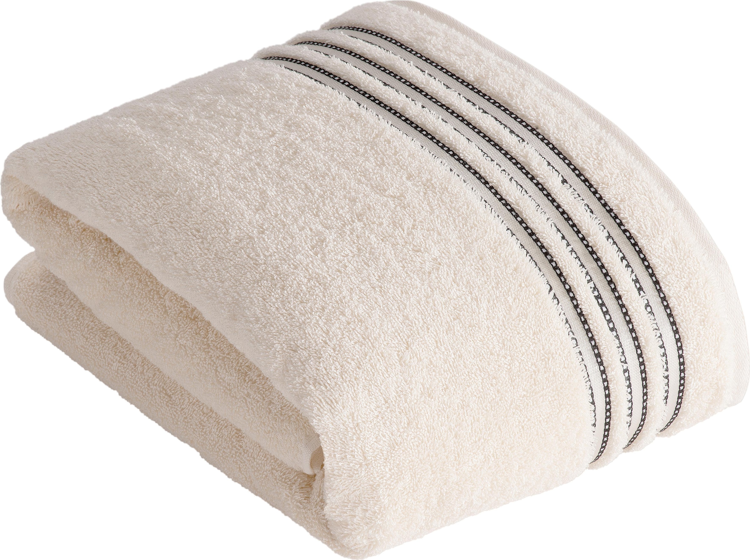 Vossen Saunatuch »Cult de Luxe« mit Glanzbordüre