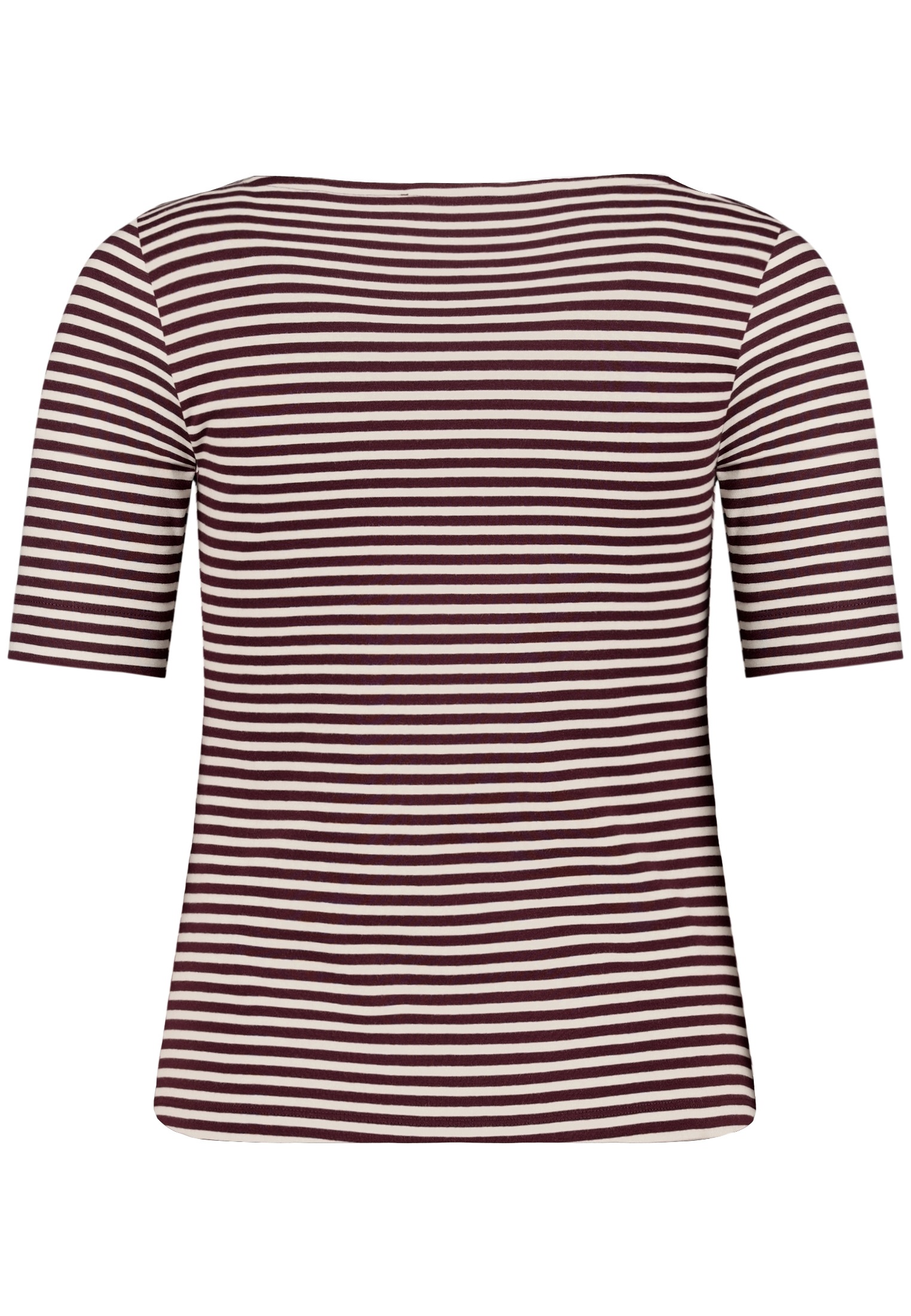 Zero 3/4-Arm-Shirt »Basic Shirt mit U-Boot-Ausschnitt«