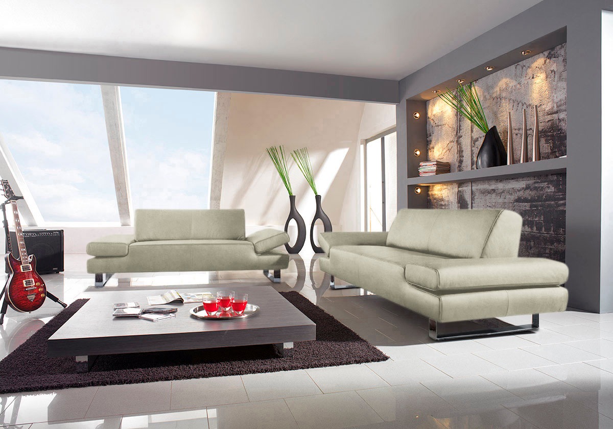 W.SCHILLIG 3-Sitzer »taboo Designsofa mit hohem Sitzkomfort« mit Übertiefe, inklusive Armlehnenverstellung