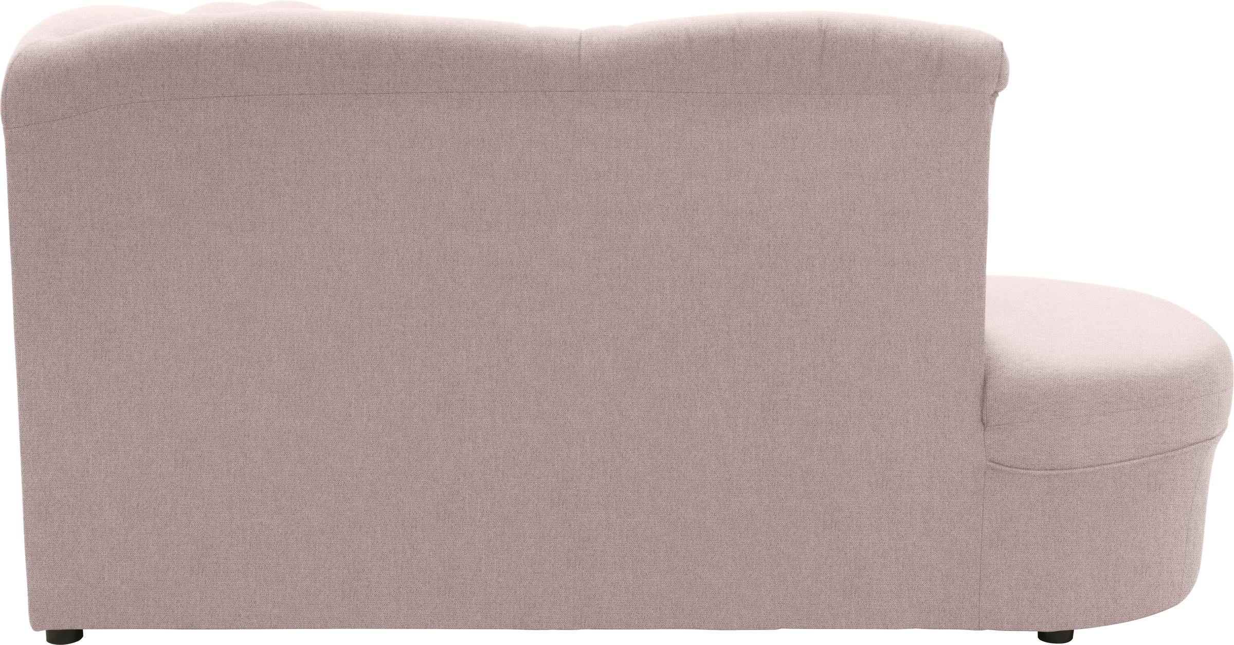 DOMO collection Ecksofa »Faenza für kleine Räume, Stellmaße 232,176cm, komfortabel, L-Form«, mit Ottomane, zeitlos, elegante Armlehnen, wahlweise mit Bettfunktion