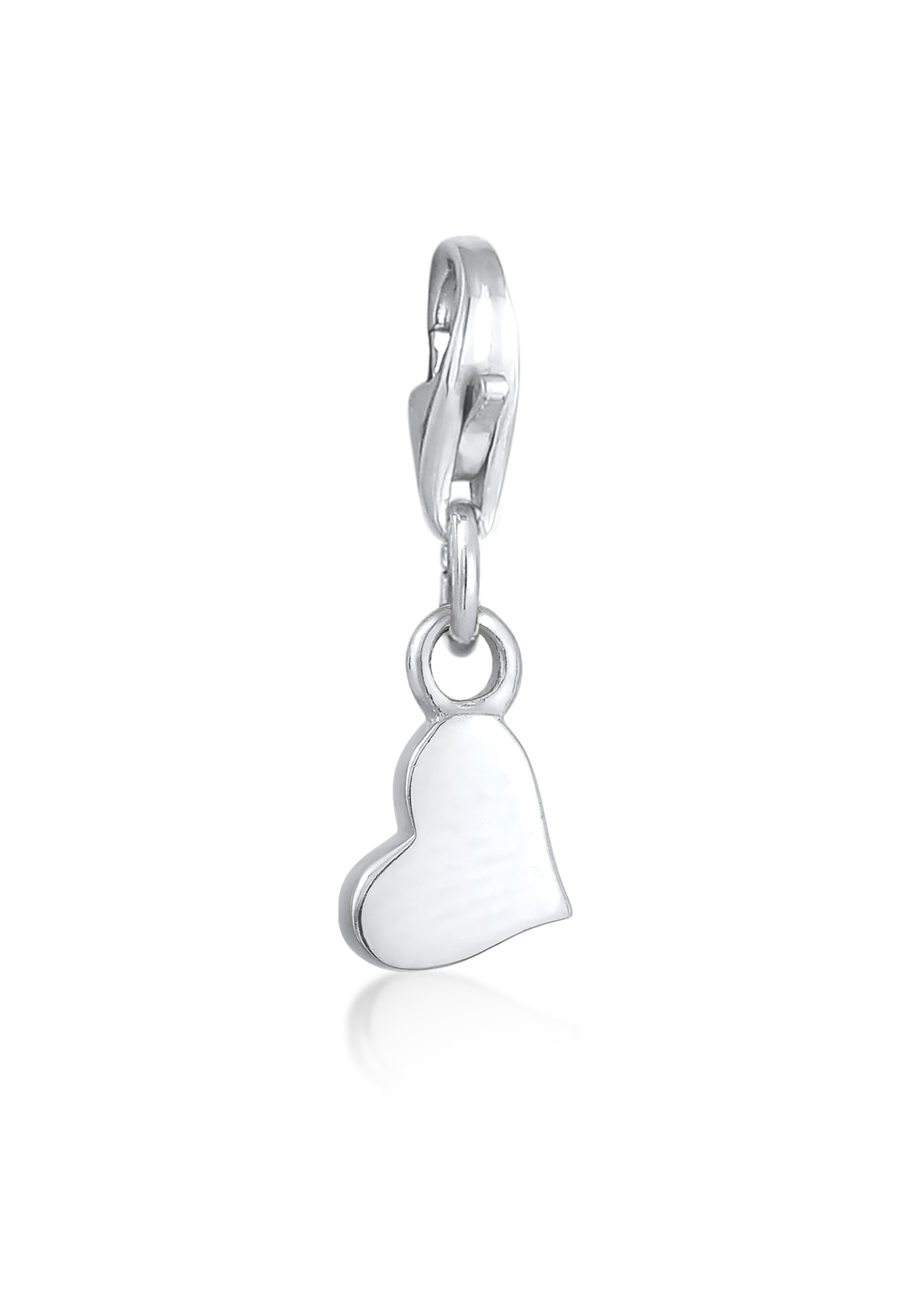 Nenalina Charm Herz »Charm Herz Anhänger Liebe 925 Silber«
