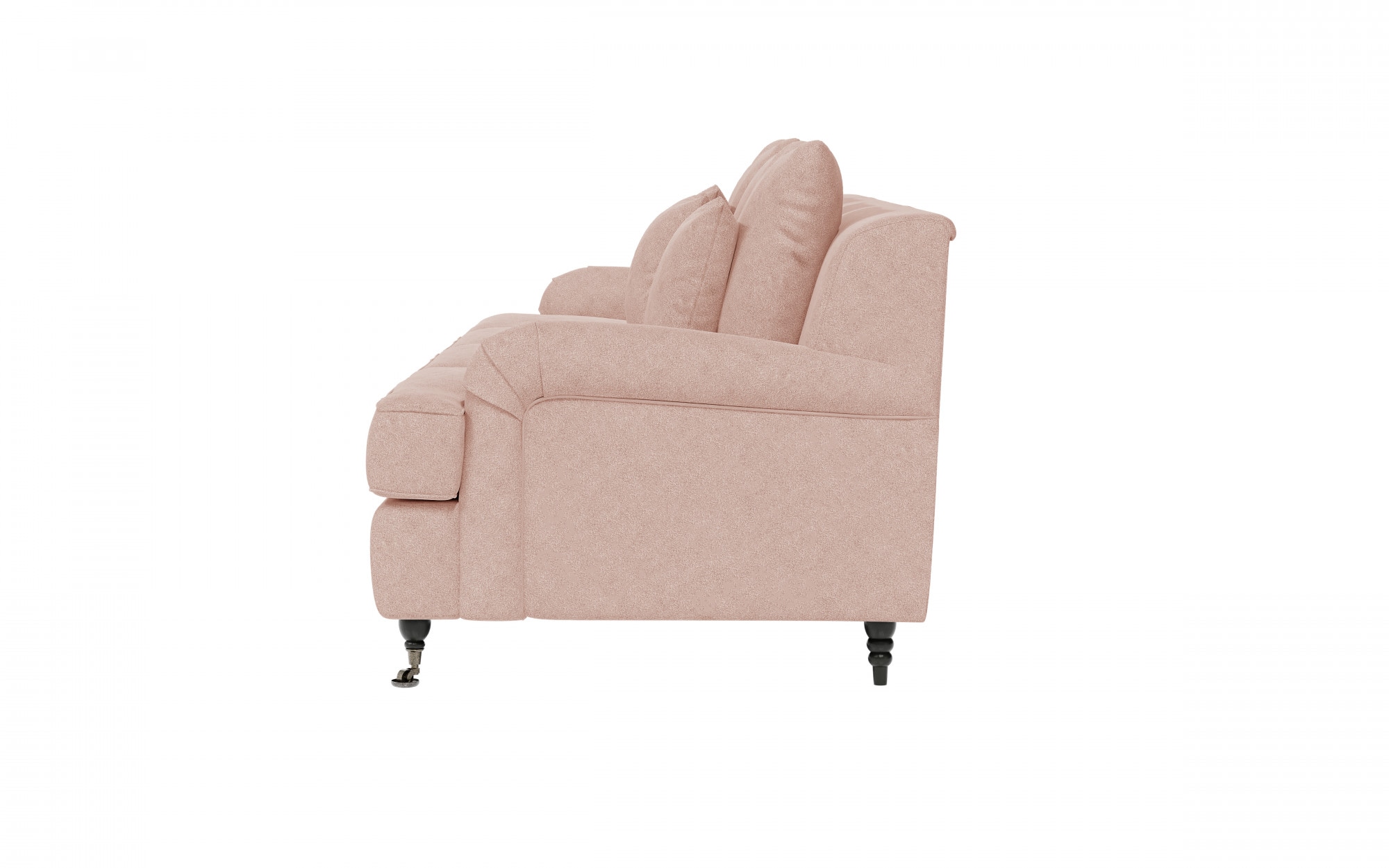 Guido Maria Kretschmer Home&Living Big-Sofa »NORIN«, zwei Fußarten: vorne - Rollen, hinten - Holzfüße