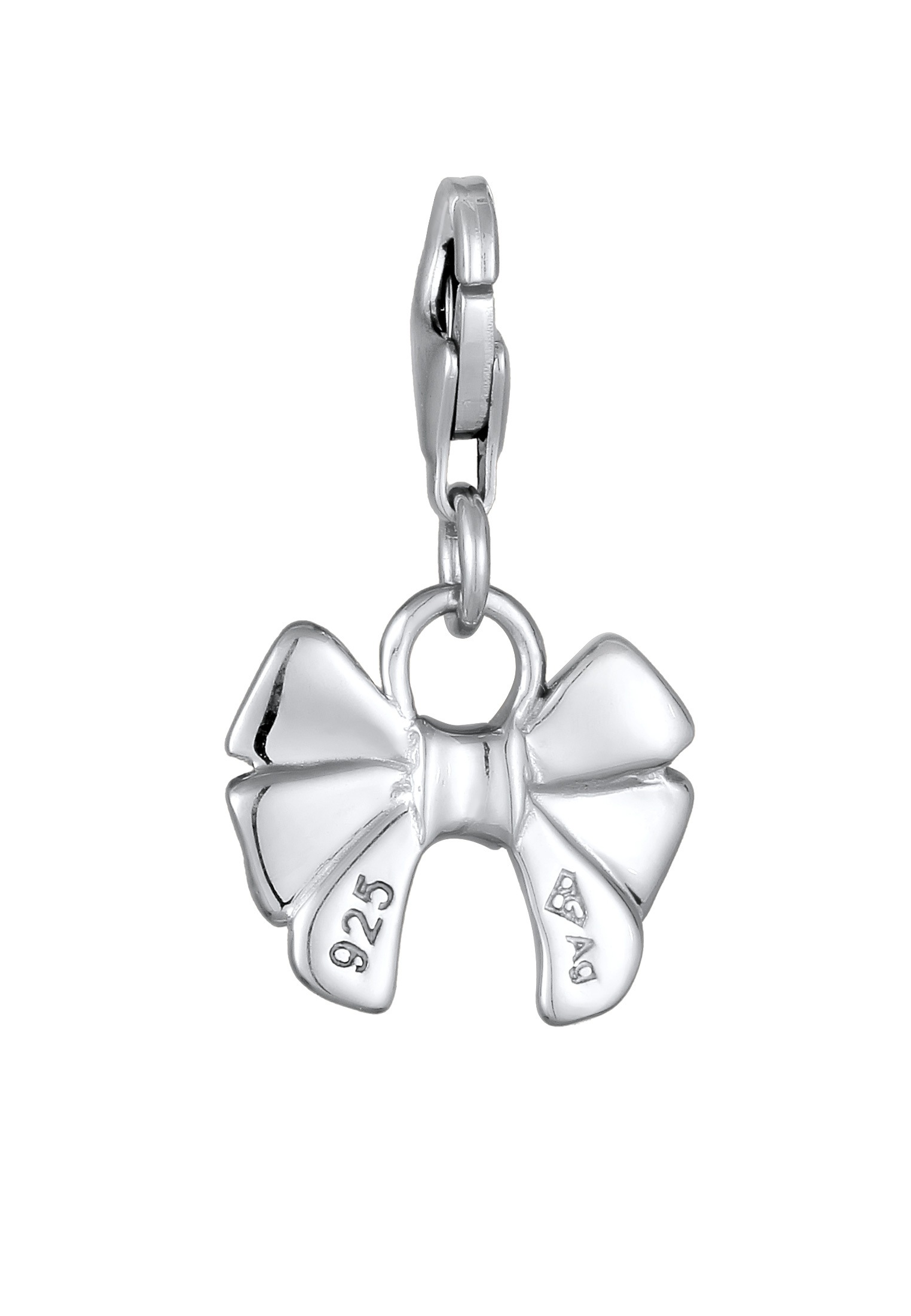 Elli Charm Medaillon »Charm Schleife Romantik Glänzend 925 Sterling Silber«