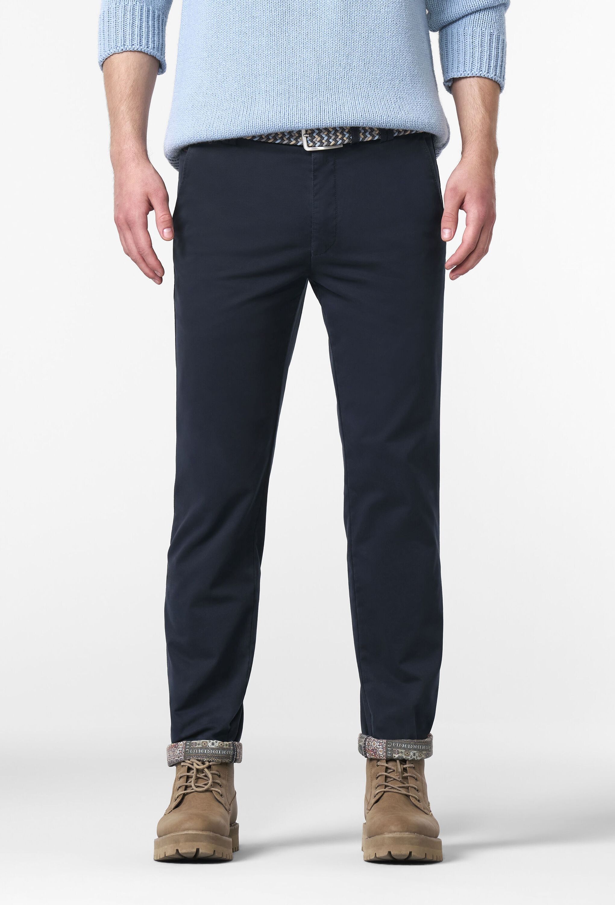 MEYER Chinohose »Bonn 2-3931«  Thermohose aus weichem Baumwoll-Twil