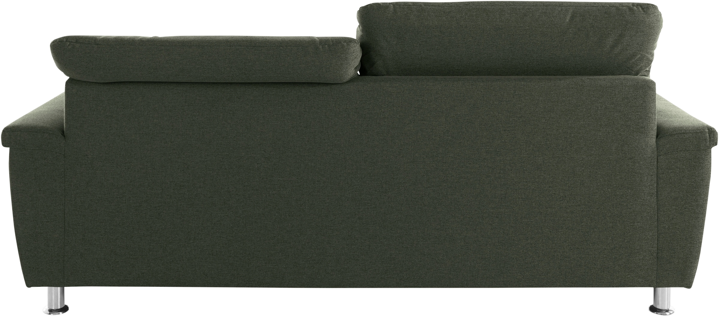 DOMO collection 2,5-Sitzer »Franzi, zeitlos und elegant, moderne Sitzheftung« wahlweise mit Kopfteilverstellung, inklusive Zierkissen