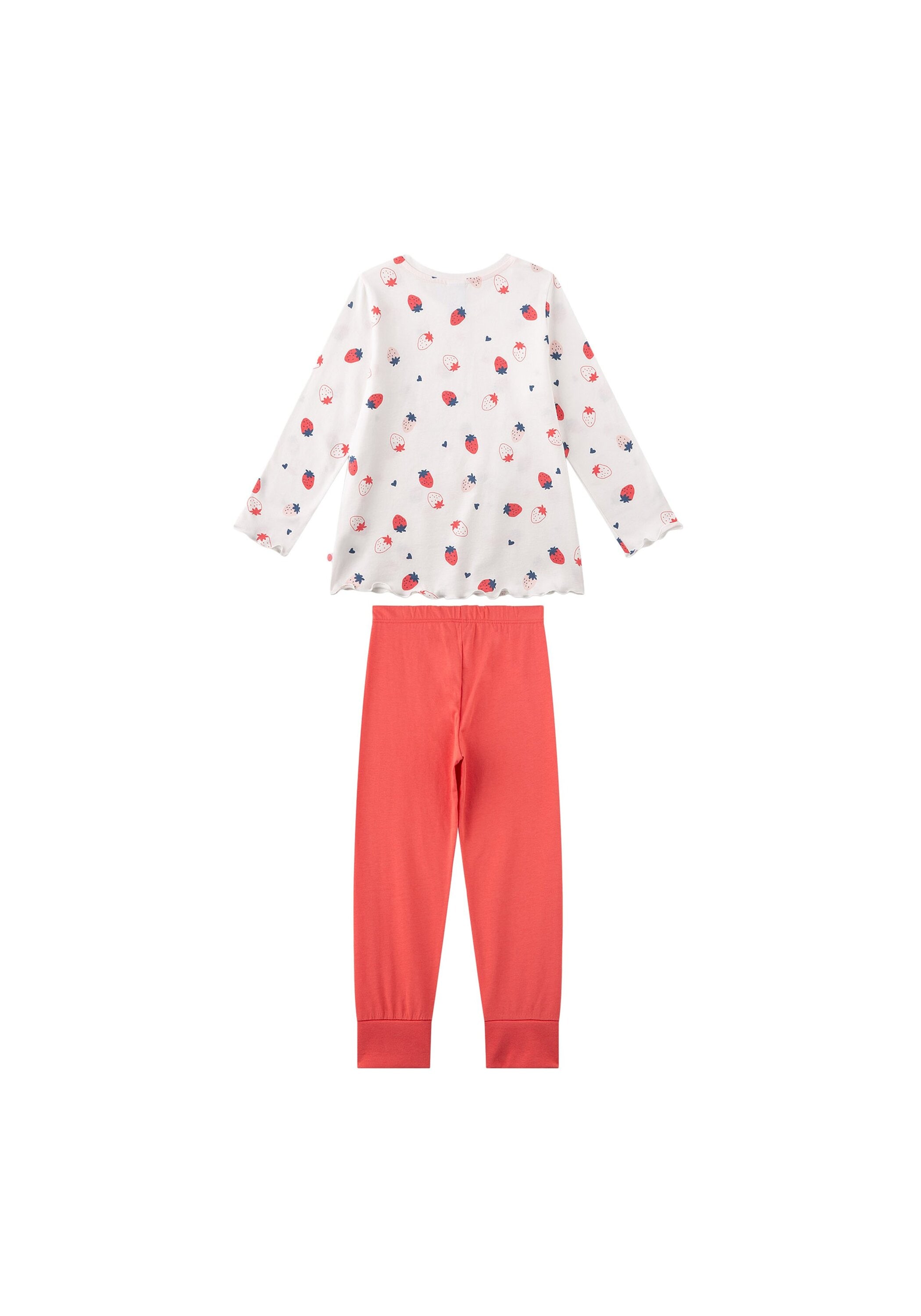 Sanetta Schlafanzug »Pyjama Schlafanzug Erdbeeren Pyjama Kids lang«