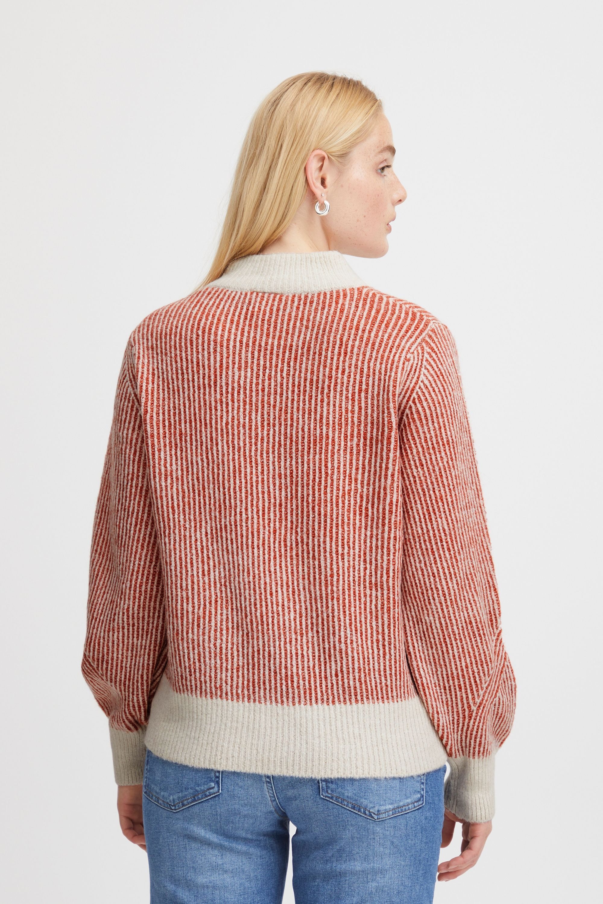 Ichi Strickfleece-Pullover »Strickpullover IHKamara«