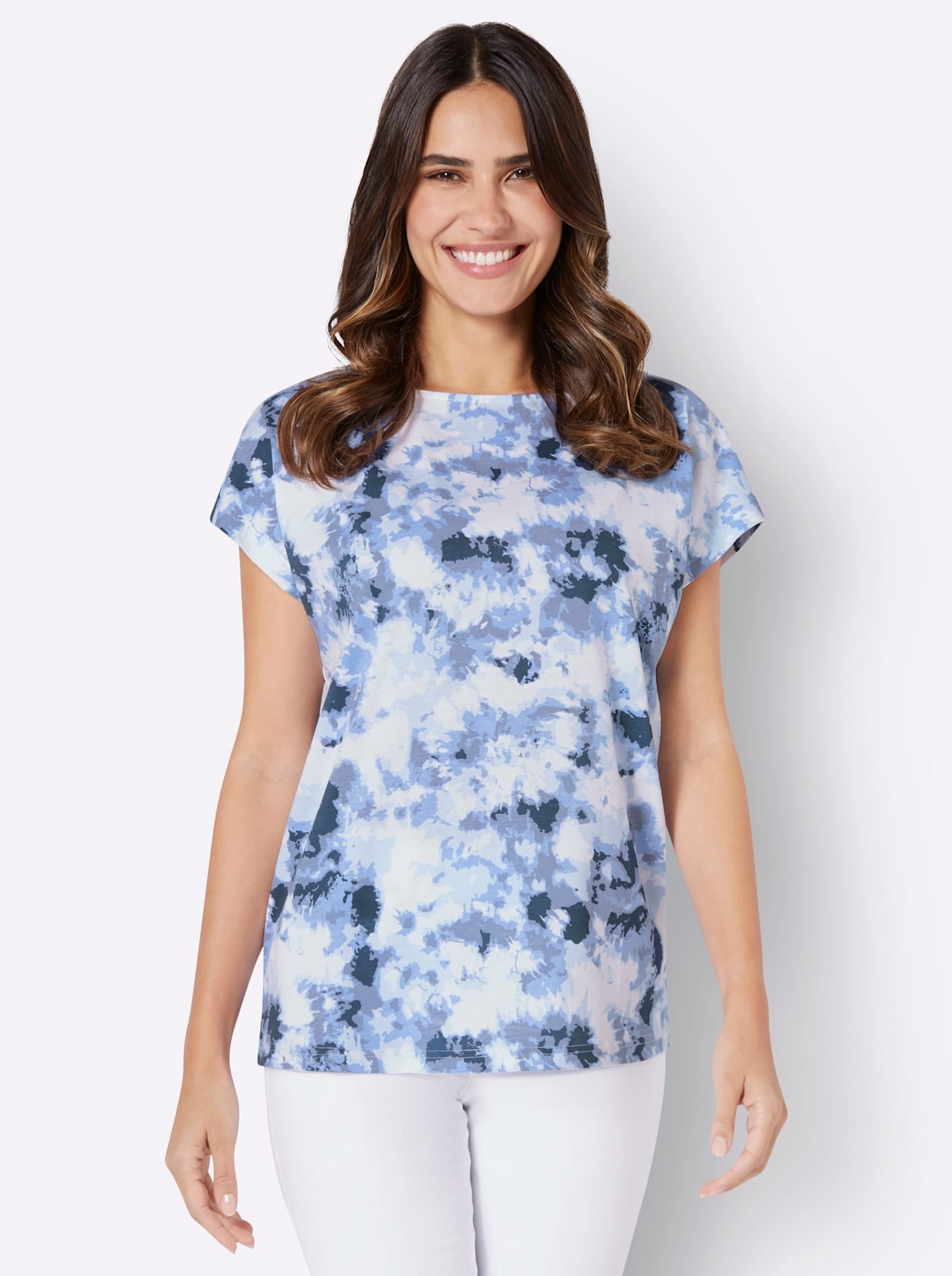 Classic Basics Kurzarmshirt »Druck-Shirt«, (1 tlg.)