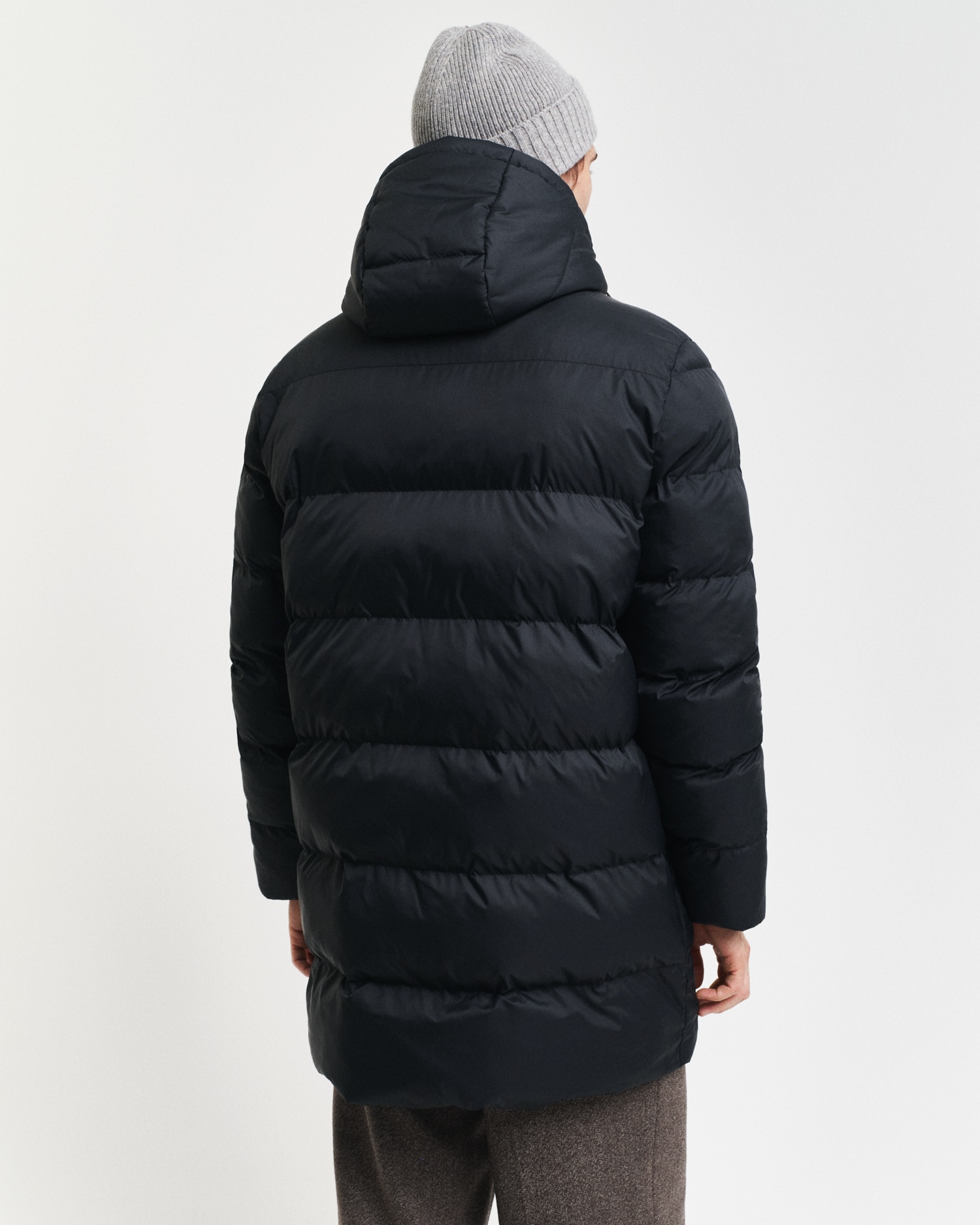 Gant Steppjacke »ACTIVE CLOUD MID LENGTH JACKET«, mit Kapuze