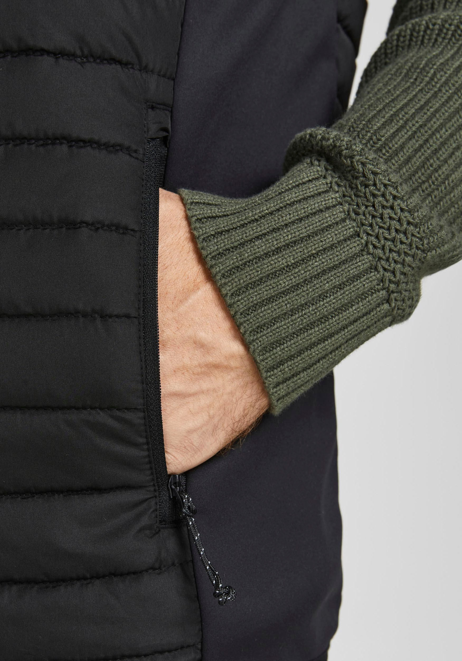 Jack & Jones Steppweste »MULTI BODYWARMER COLLAR«