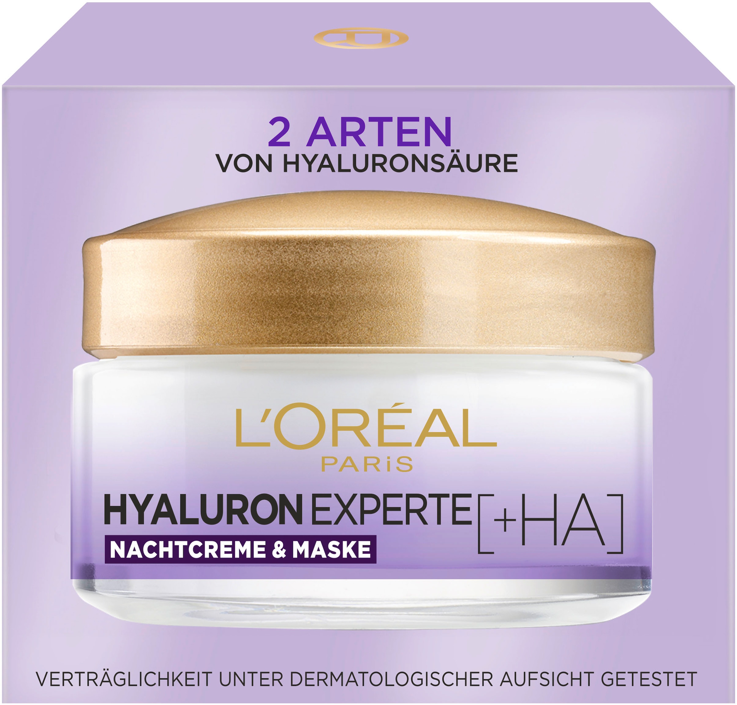 Nachtcreme »Hyaluron Experte Nachtcreme & Maske«