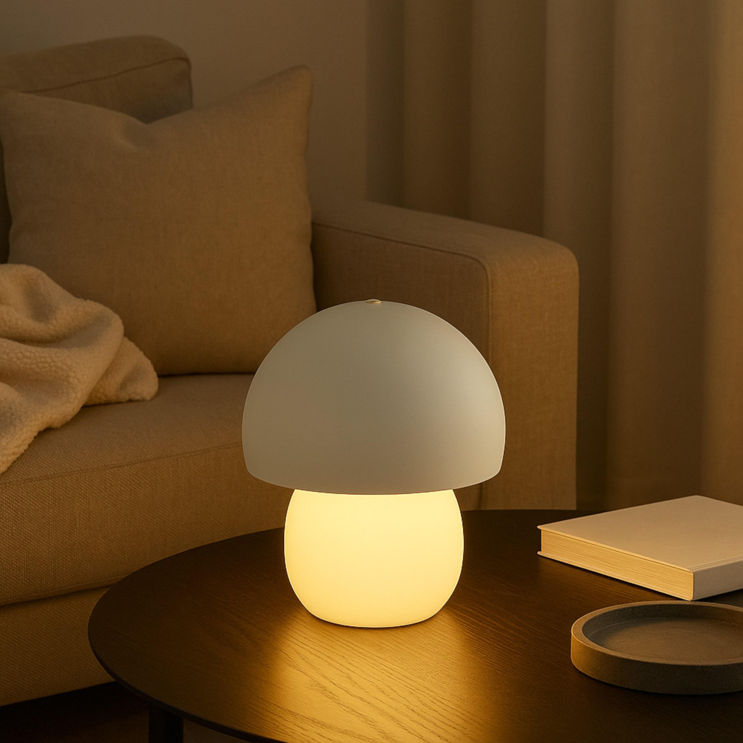 Brilliant LED Tischleuchte »Dupis« LED-Modul 1 Stk. Warmweiß