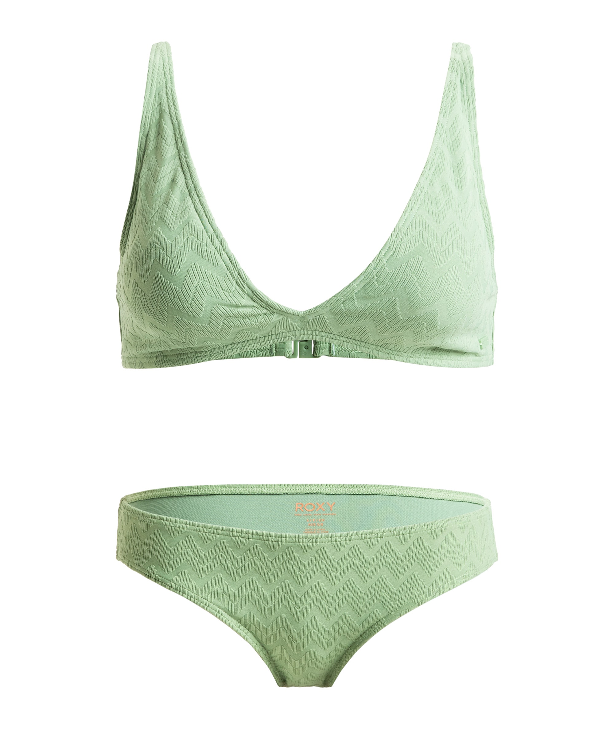 Roxy Triangel-Bikini »CURRENT COOLNESHORT SLEEVE TRI HIPTR SET«, (2 St.)