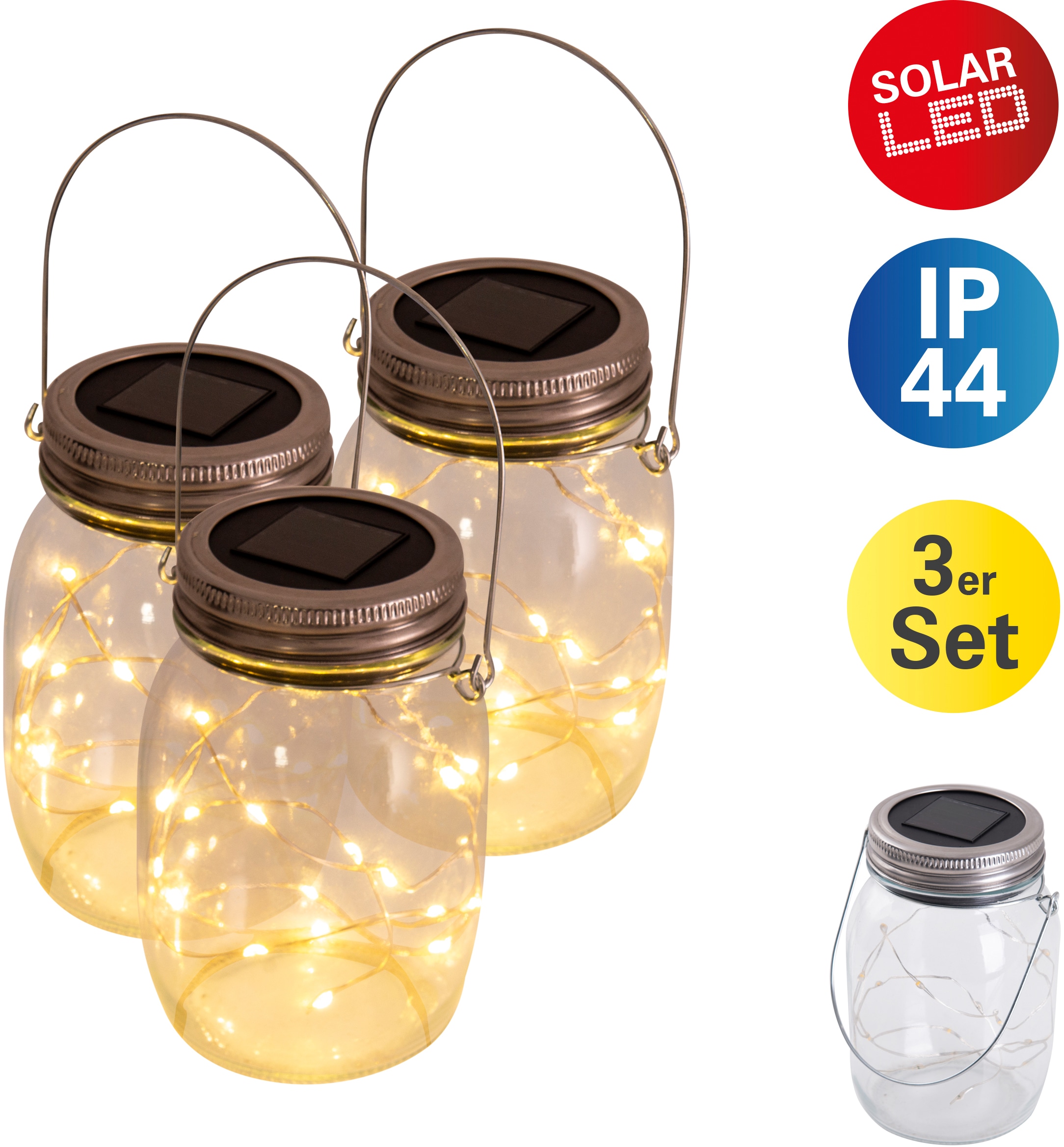 3er LED Set>>Tabele 1 bestellen näve bei »Tabele flammig-flammig, Solarleuchte Lamp Lamp«, LED OTTO