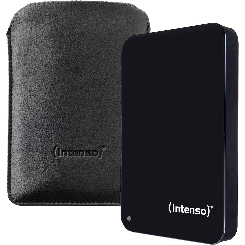 Intenso externe HDD-Festplatte »Memory Drive«, 2,5 Zoll, Anschluss USB 3.0, inkl. Tasche