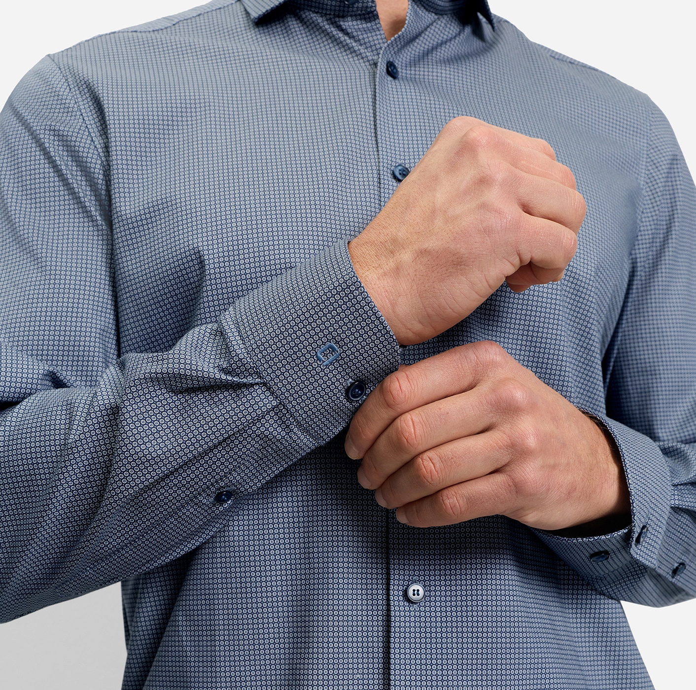 OLYMP Langarmhemd »Level Five« Businesshemd, body fit, Haifischkragen