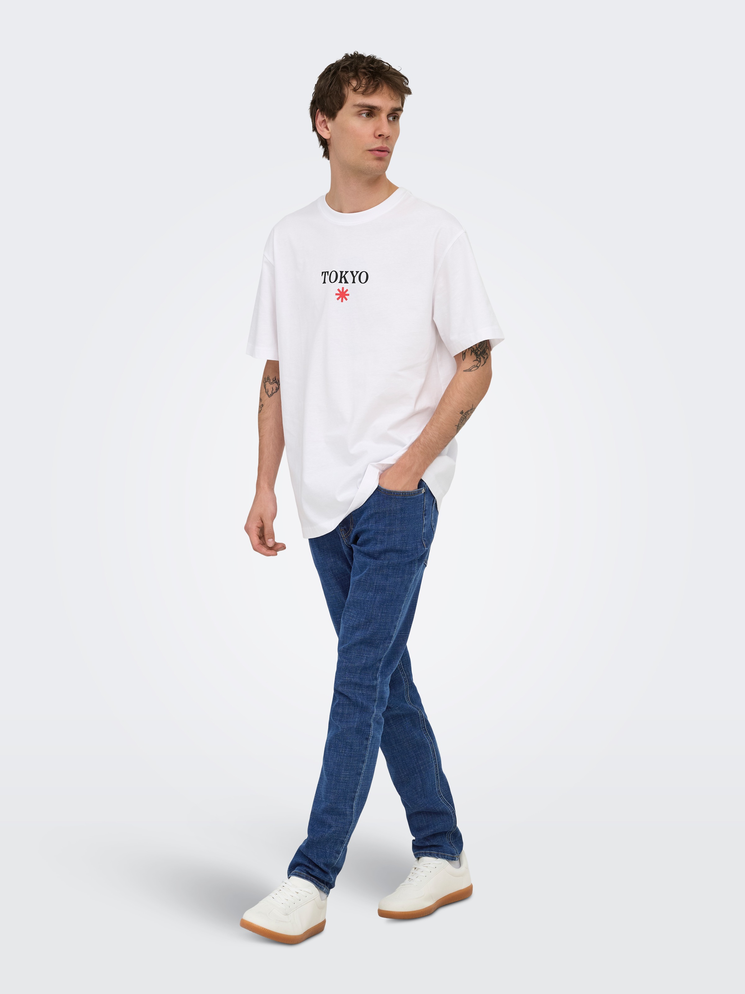 ONLY & SONS Slim-fit-Jeans »ONSLOOM SLIM PIM DNM CIFF« Baumwollmischung, slim fit