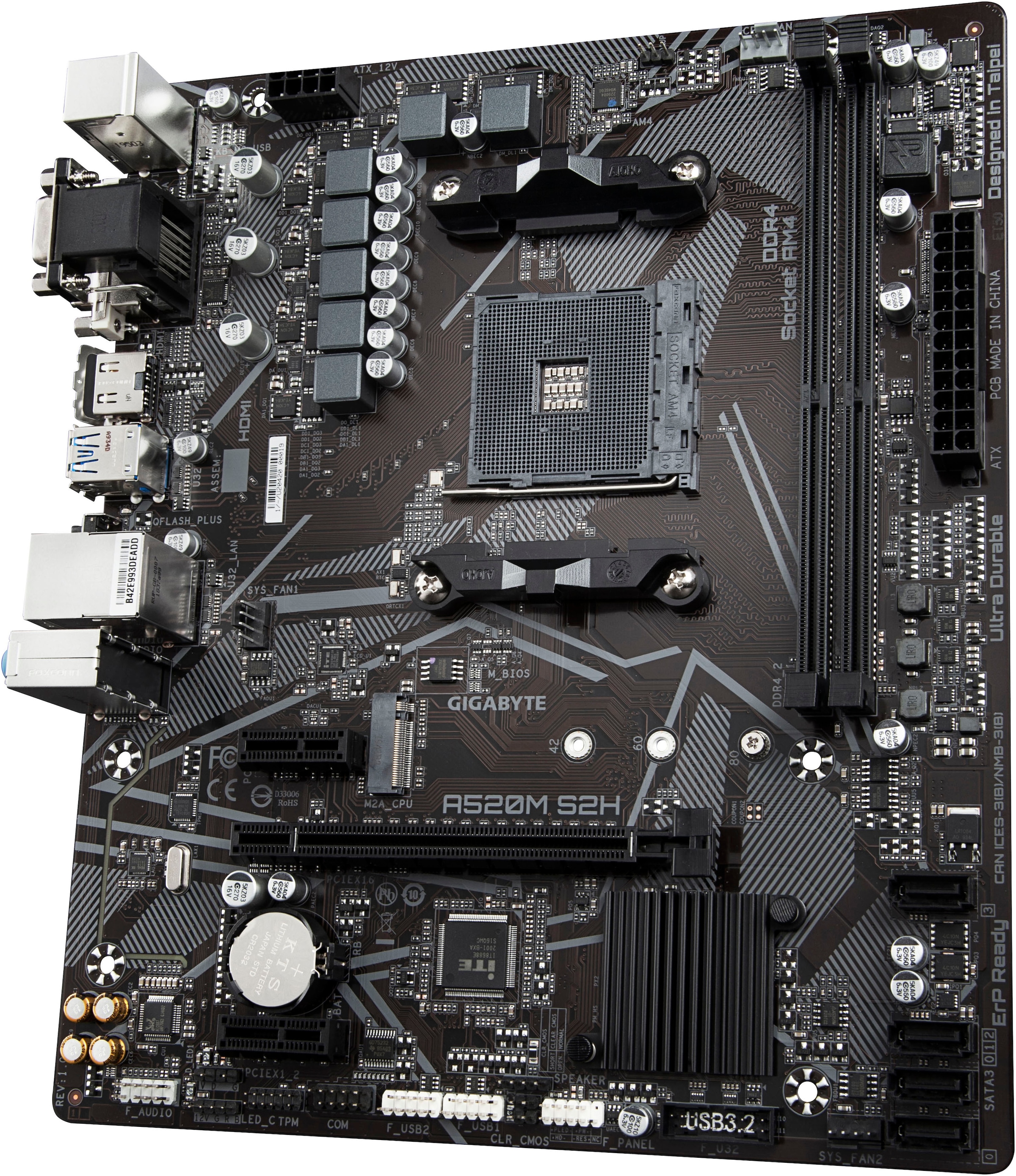 Gigabyte Mainboard »A520M S2H«