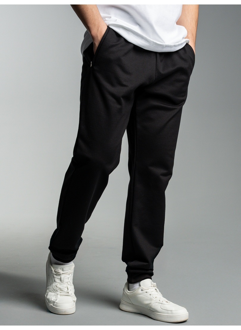 Trigema Herren Sweathose »TRIGEMA Jogginghose« in schwarz, Größe 4XL