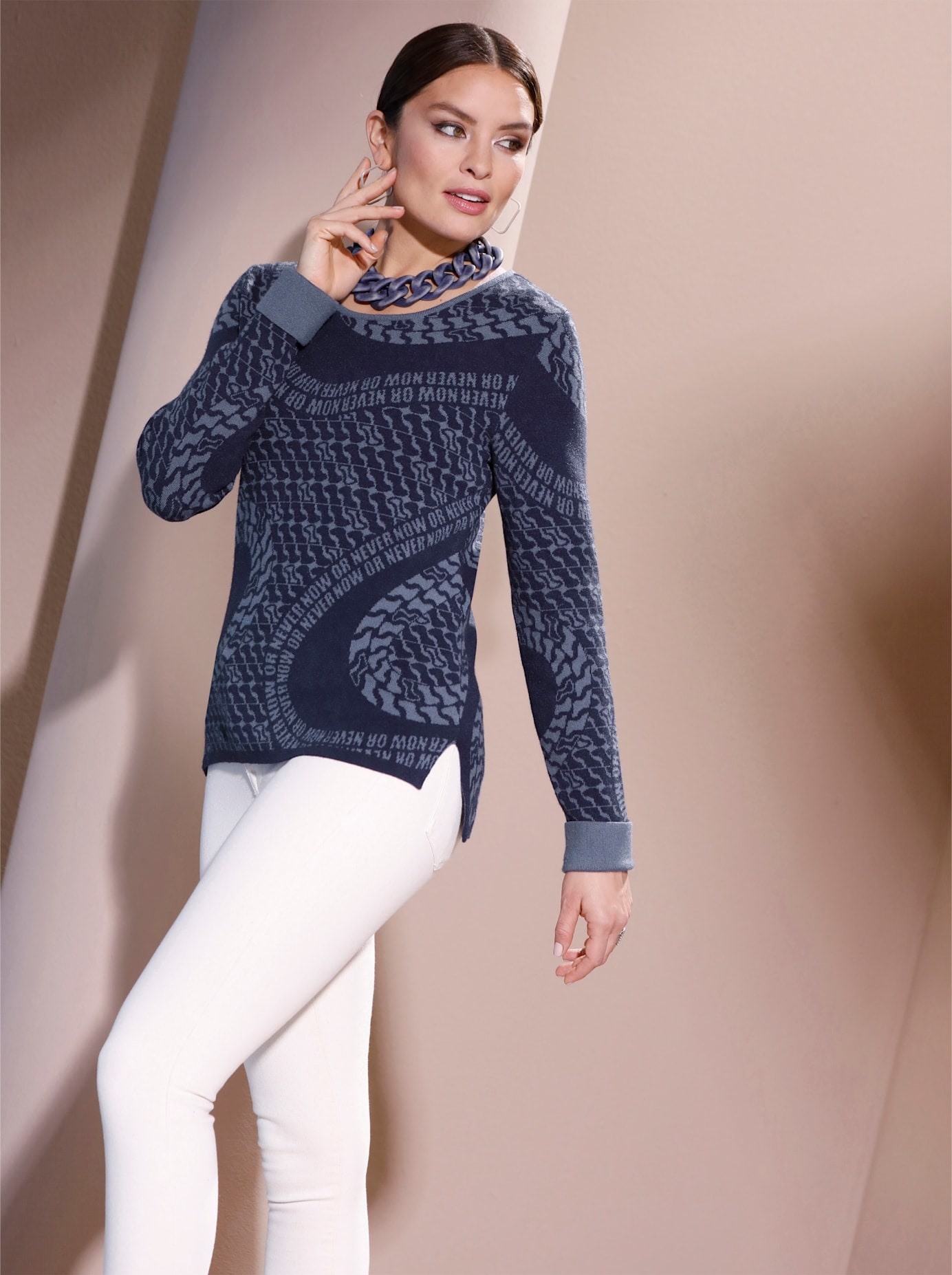 Jacquardpullover »Jacquard-Pullover«