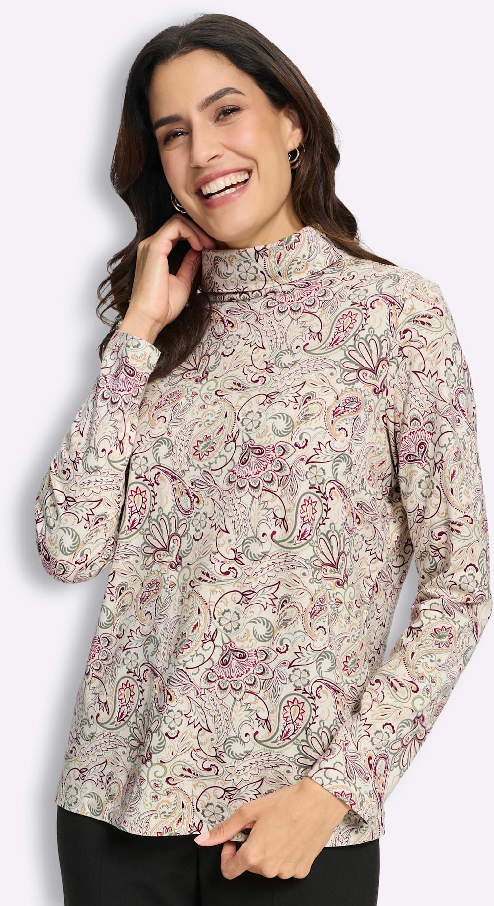 Inspirationen Rollkragenshirt »Rollkragen-Shirt« 1