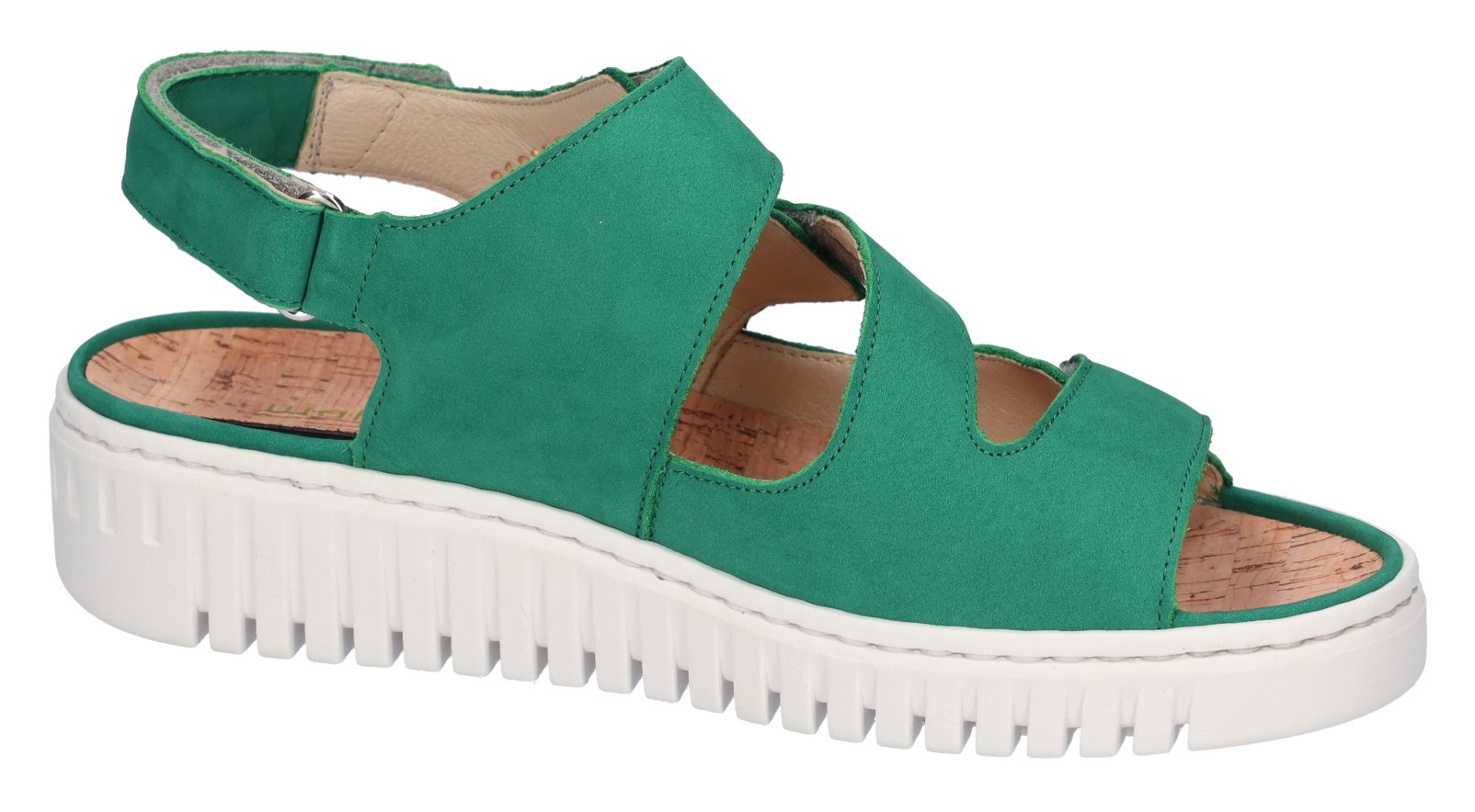 Waldläufer Keilsandalette »H-Willow«, Sommerschuh, Sandale, Keilabsatz, mit Kork-Fußbett, Weite H