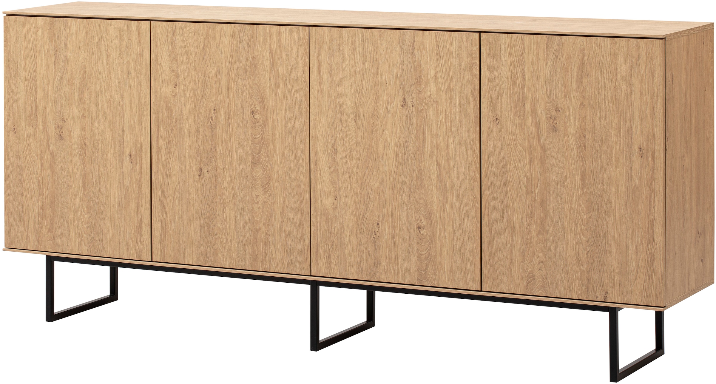 Home affaire Sideboard »Lund, moderner Schrank, Kommode mit Kufengestell«, ausreichend Stauraum, vielseitig einsetzbar, 200 cm breit