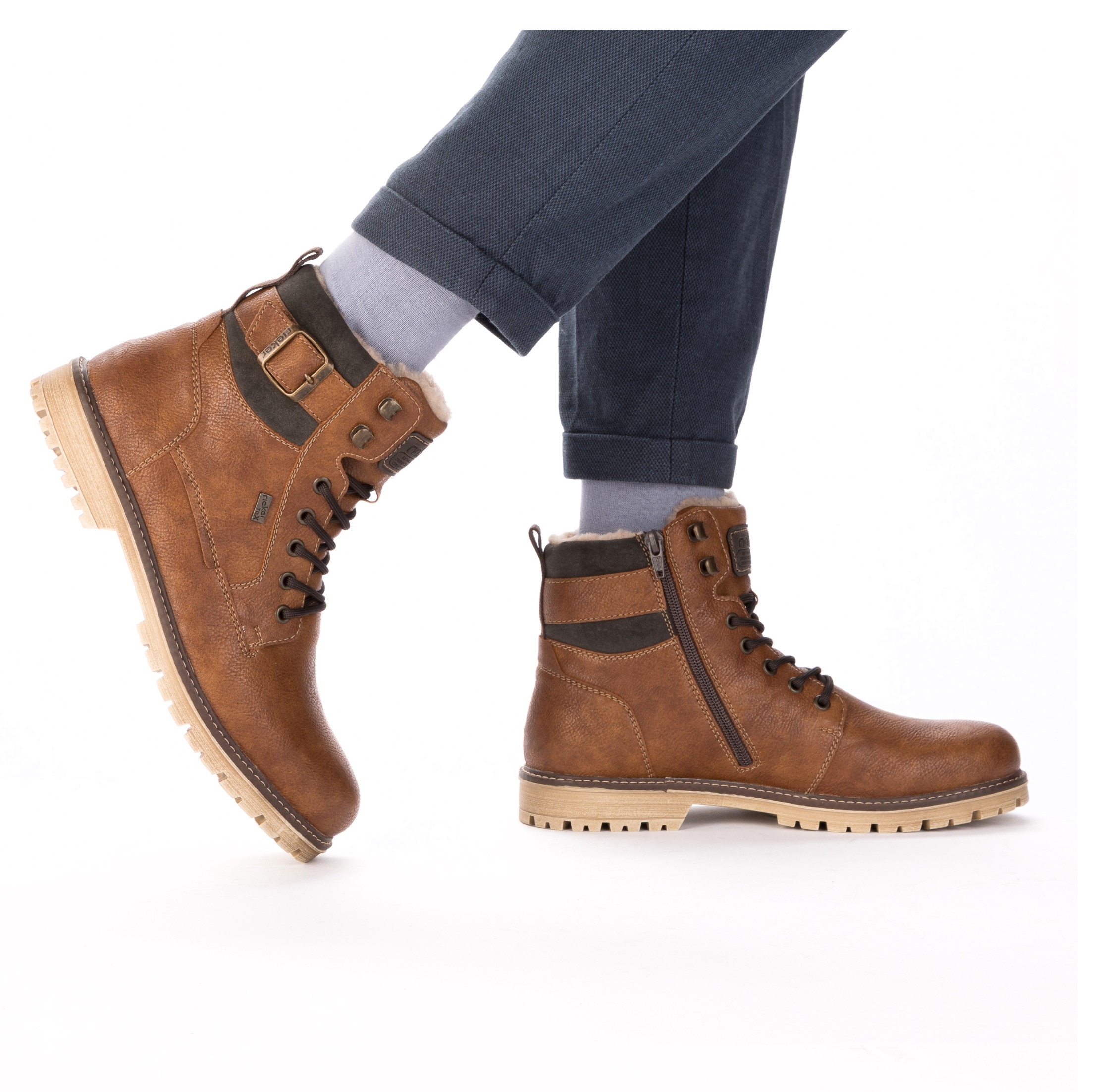 Rieker Winterstiefelette  Winterboots, Schnürboots mit wasserabweisender riekerTEX-Membran